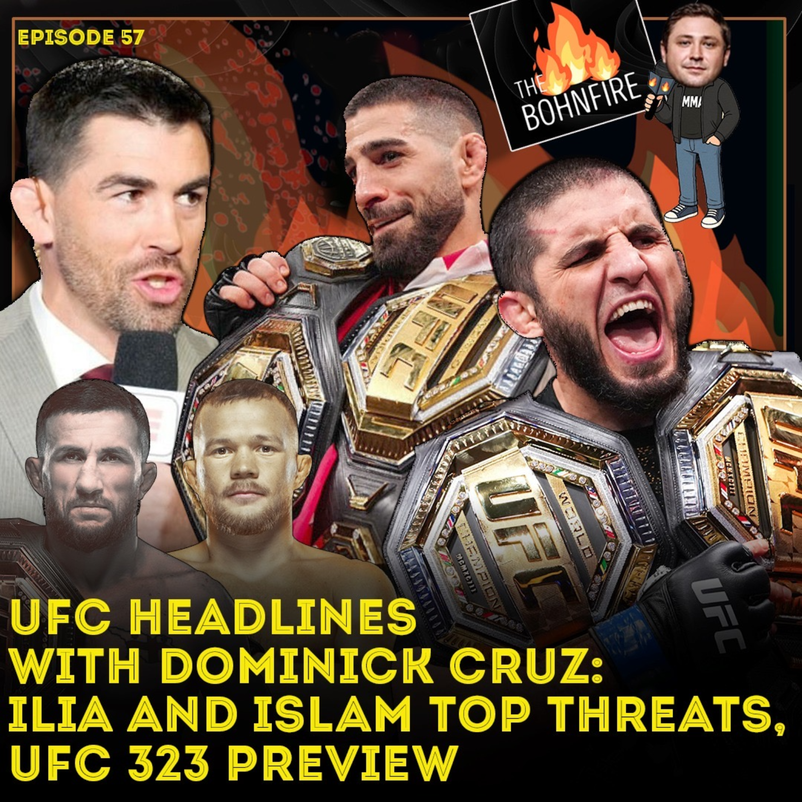 UFC headlines with Dominick Cruz: Ilia and Islam's top threats, UFC 323 preview