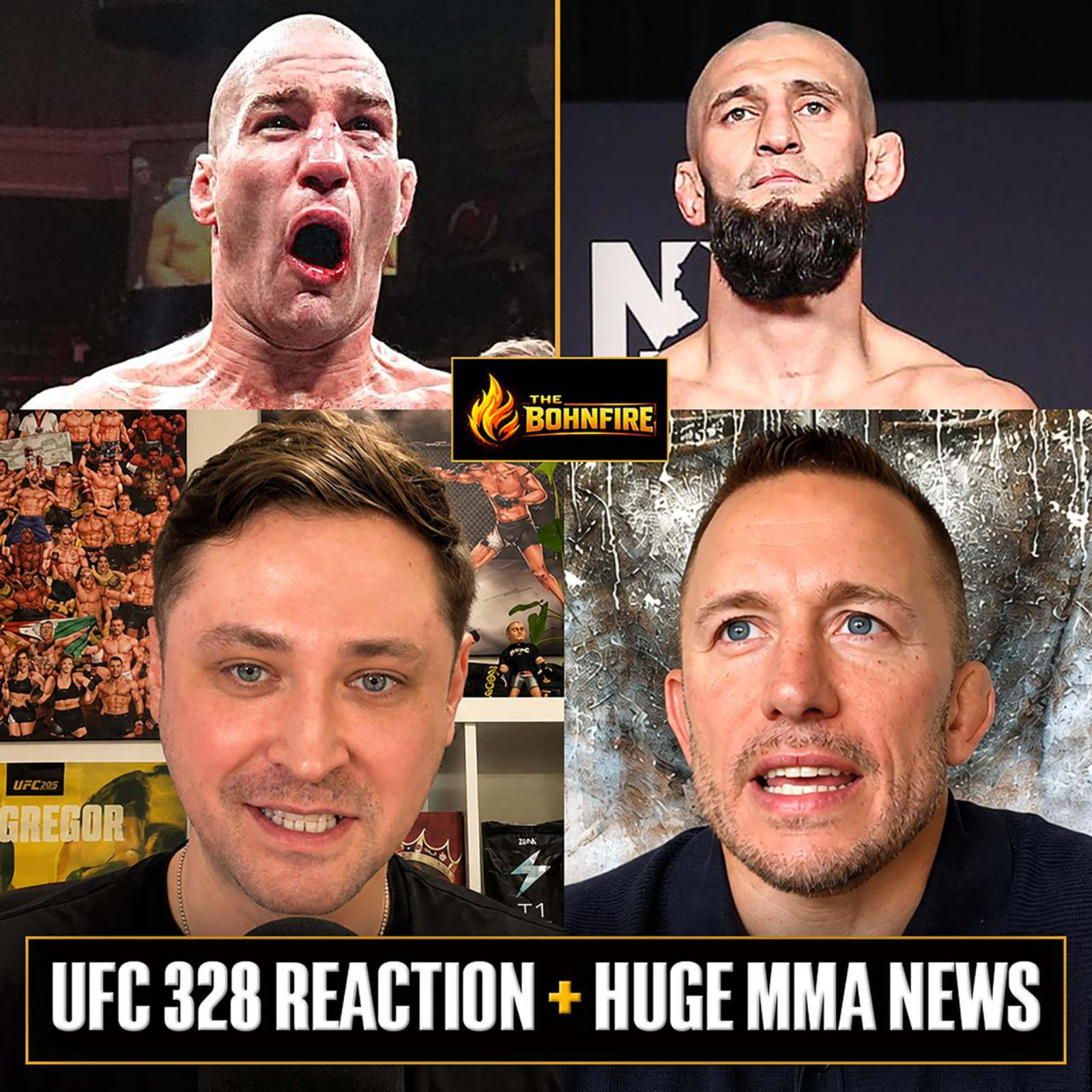 UFC 328 reaction with Georges St-Pierre: Can Chimaev win Strickland rematch?