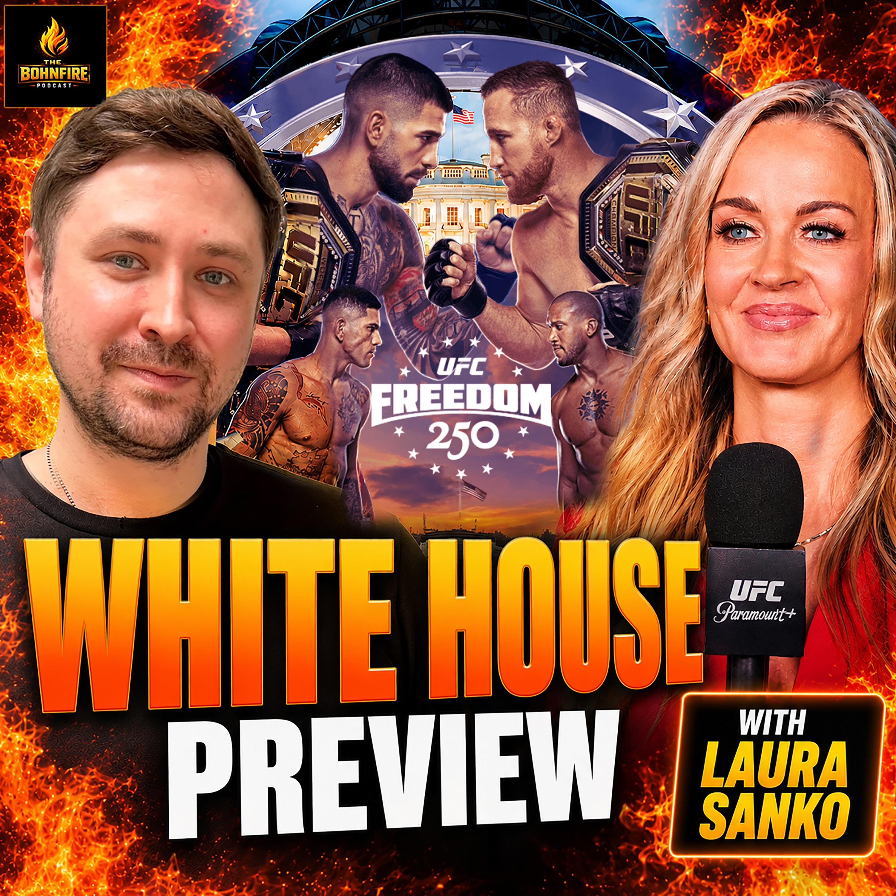 UFC White House preview with Laura Sanko: Will Ilia Topuria, Alex Pereira make history?