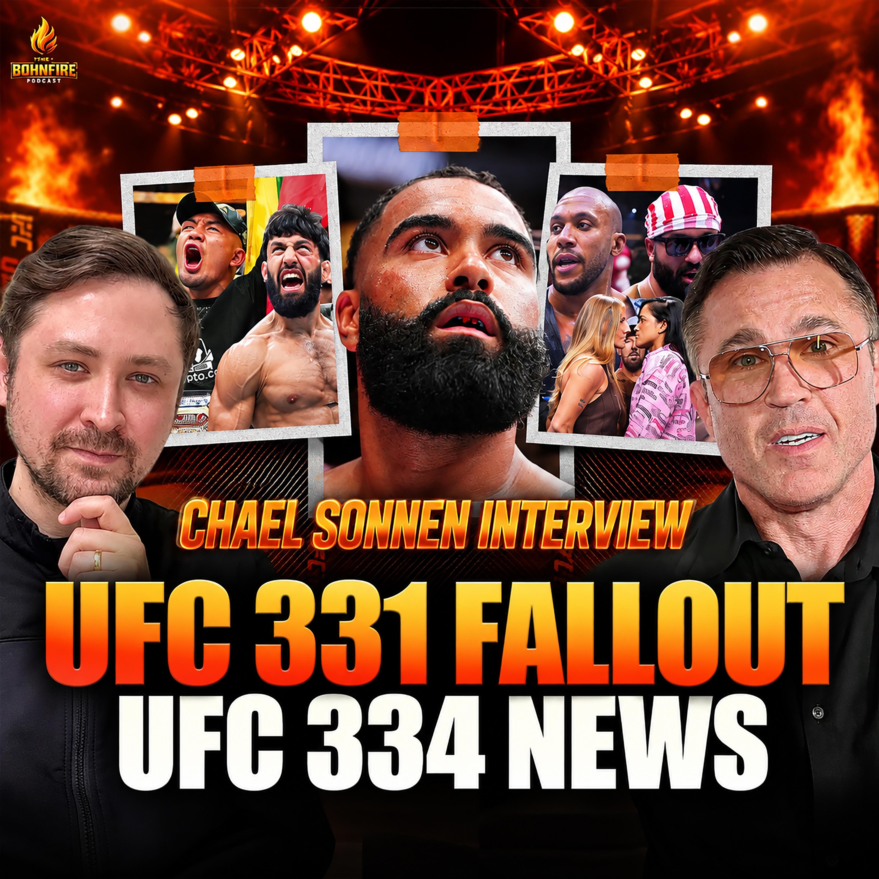 Chael Sonnen Reacts to Gable Steveson's Shocking KO Loss, UFC 331 Fallout & UFC 334 News episode artwork