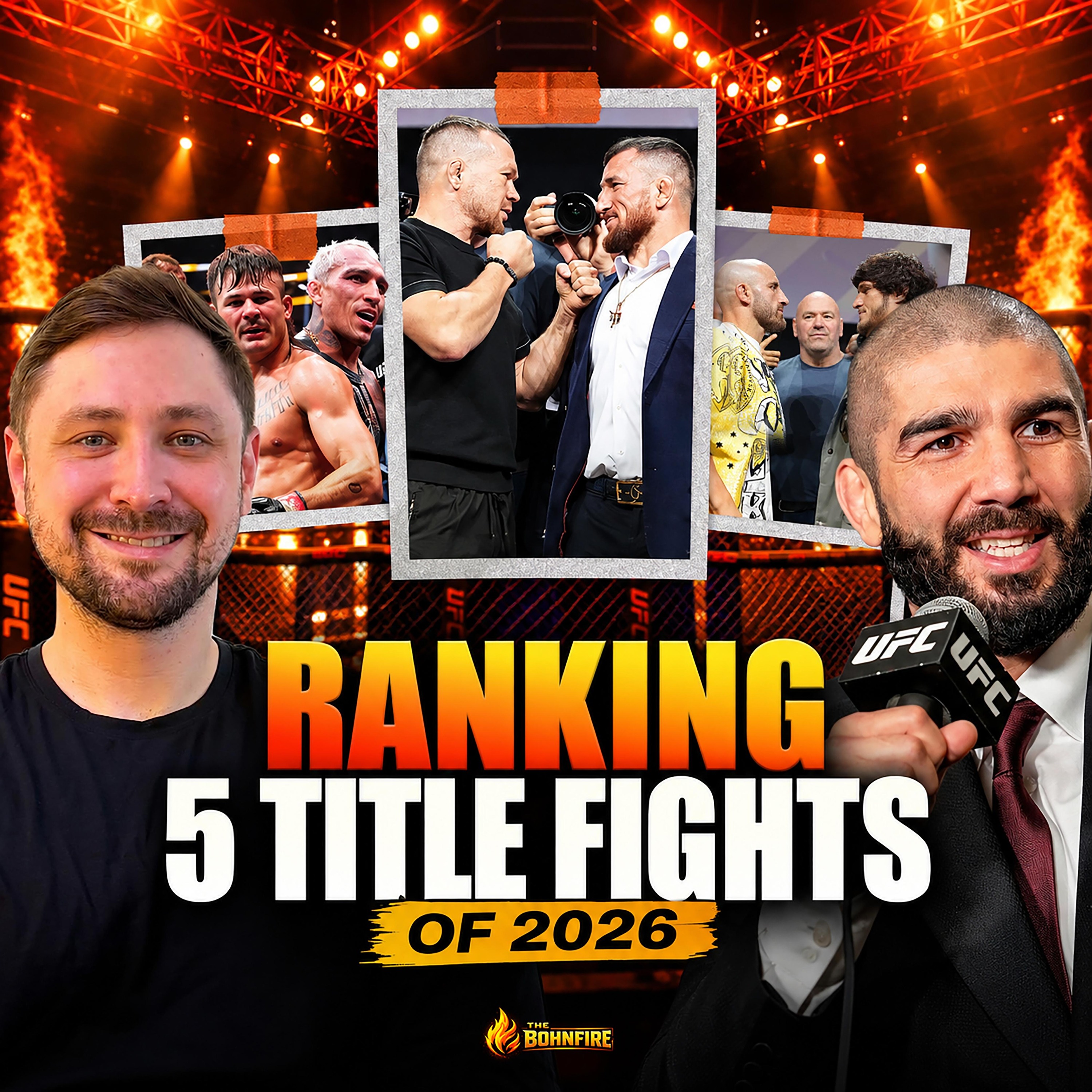 UFC contender RANKS final five title fights of 2026 episode artwork