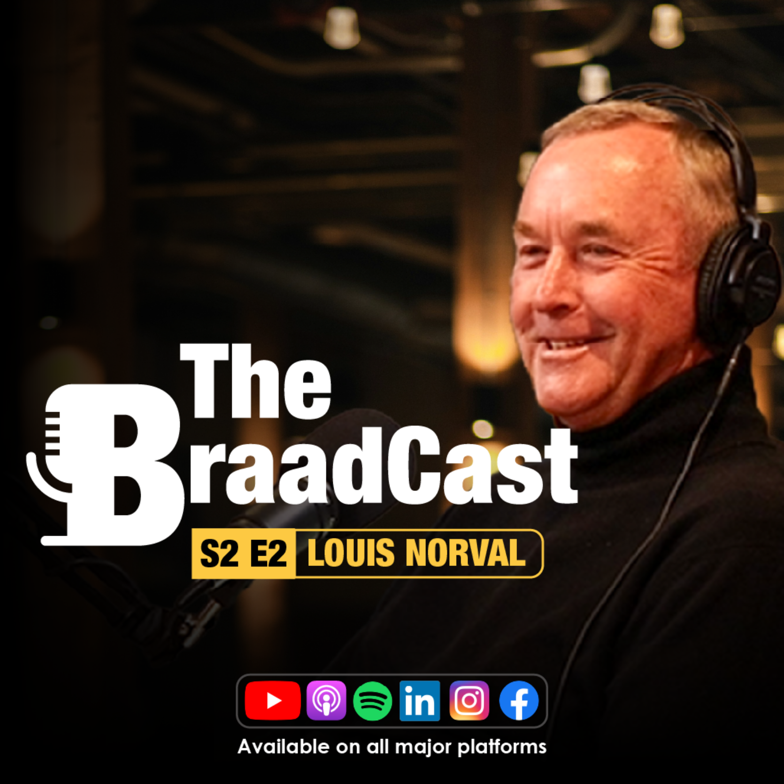 The Braadcast with Louis Norval (S2, Ep 2): "From the Fairway to the Boardroom" episode artwork
