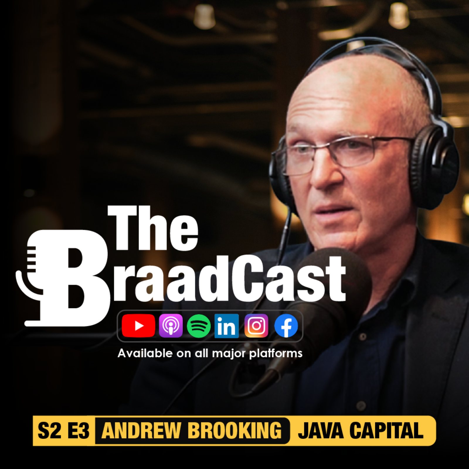 The Braadcast with Andrew Brooking (S2, Ep3): "Comfort Zones Don't Belong Here" episode artwork