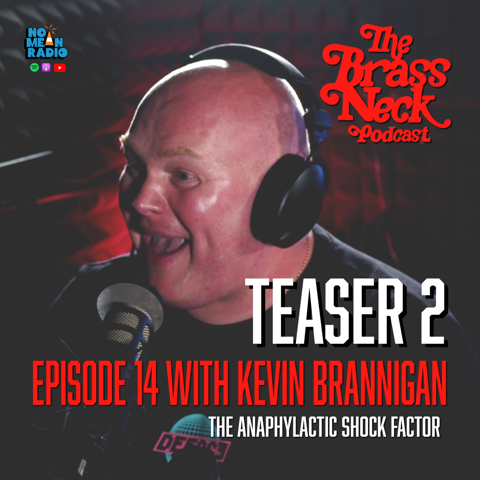 The Brass Neck Podcast: Episode 14 With Kevin Brannigan - The Anaphylactic Shock Factor Teaser 2 episode artwork