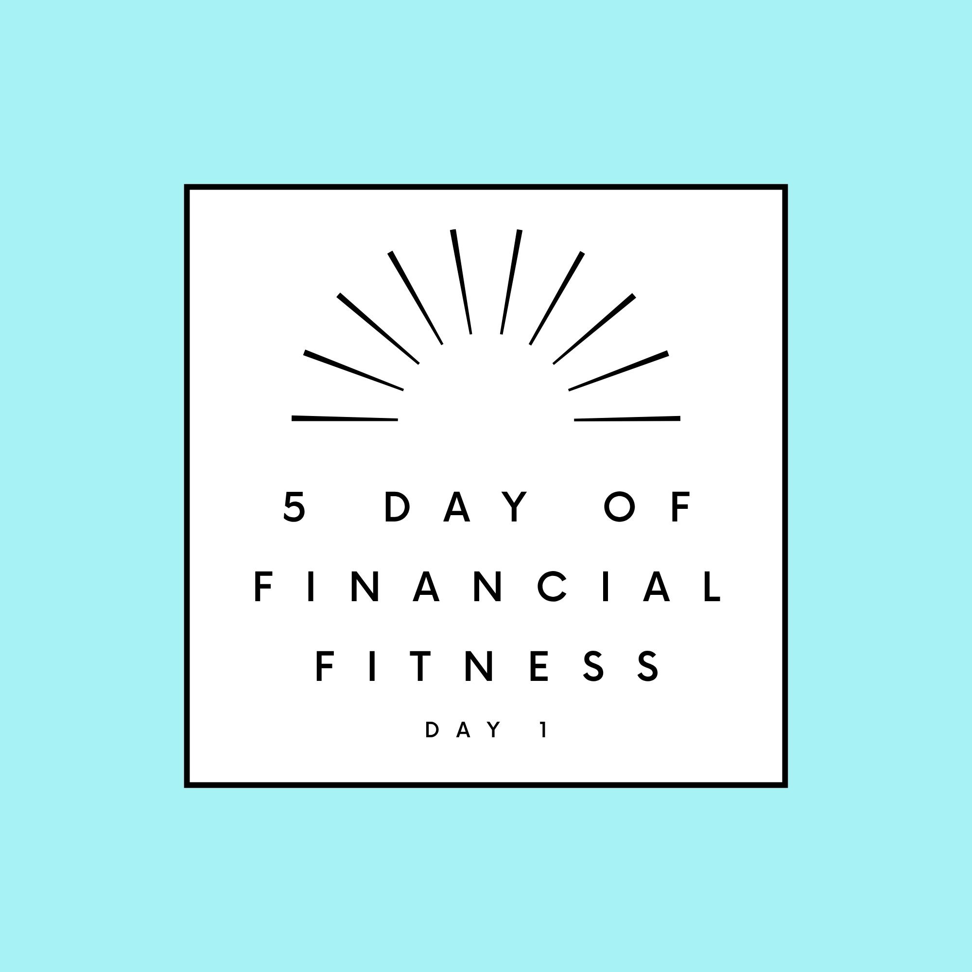 5 days of Financial Fitness Day 1! Take your finances from zero to hero! (The building blocks to get you started) episode artwork