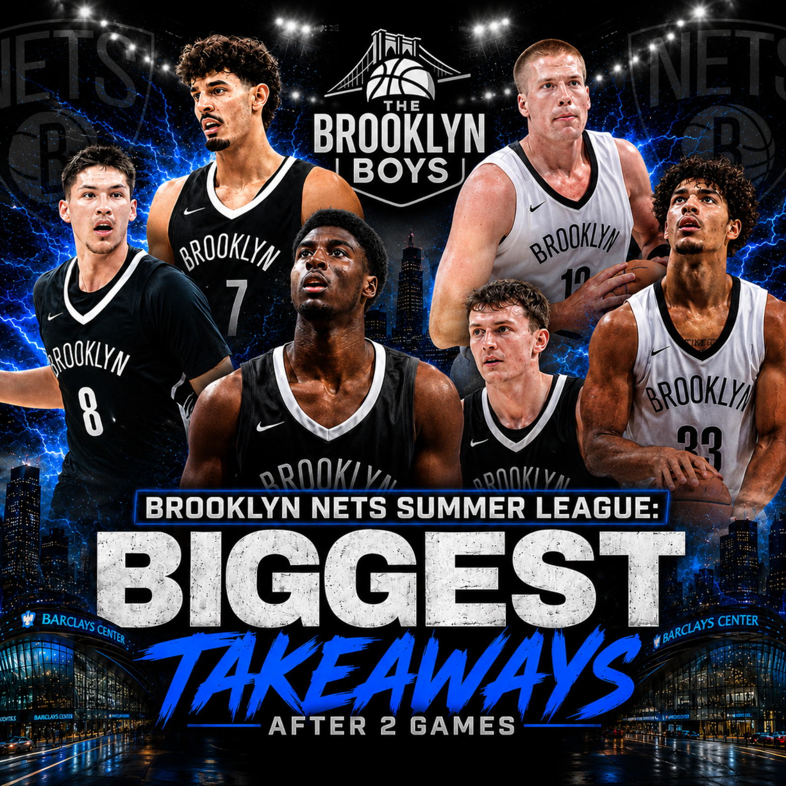 Brooklyn Nets Summer League: BIGGEST TAKEAWAYS After 2 Games episode artwork