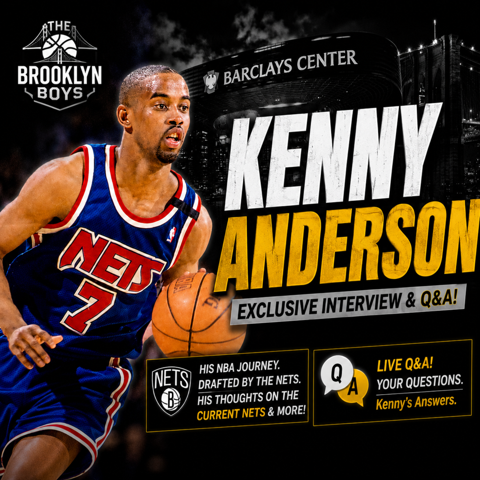 KENNY ANDERSON on His NBA Career, Mikel Brown Jr. & the Future of the Brooklyn Nets | EXCLUSIVE episode artwork