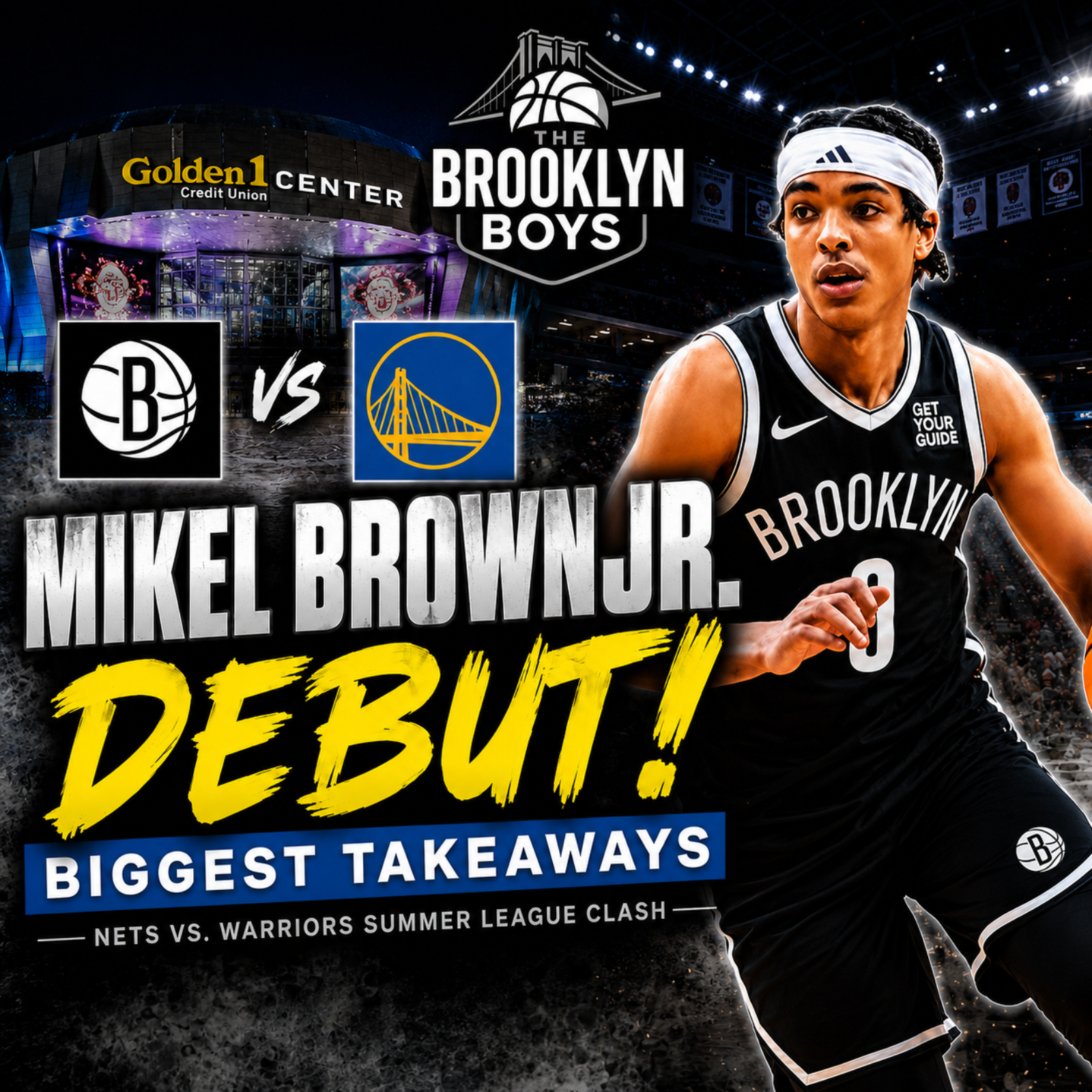 Egor Dëmin & Mikel Brown Jr. EXPLODE! Biggest Takeaways From Brooklyn Nets vs. New York Knicks episode artwork