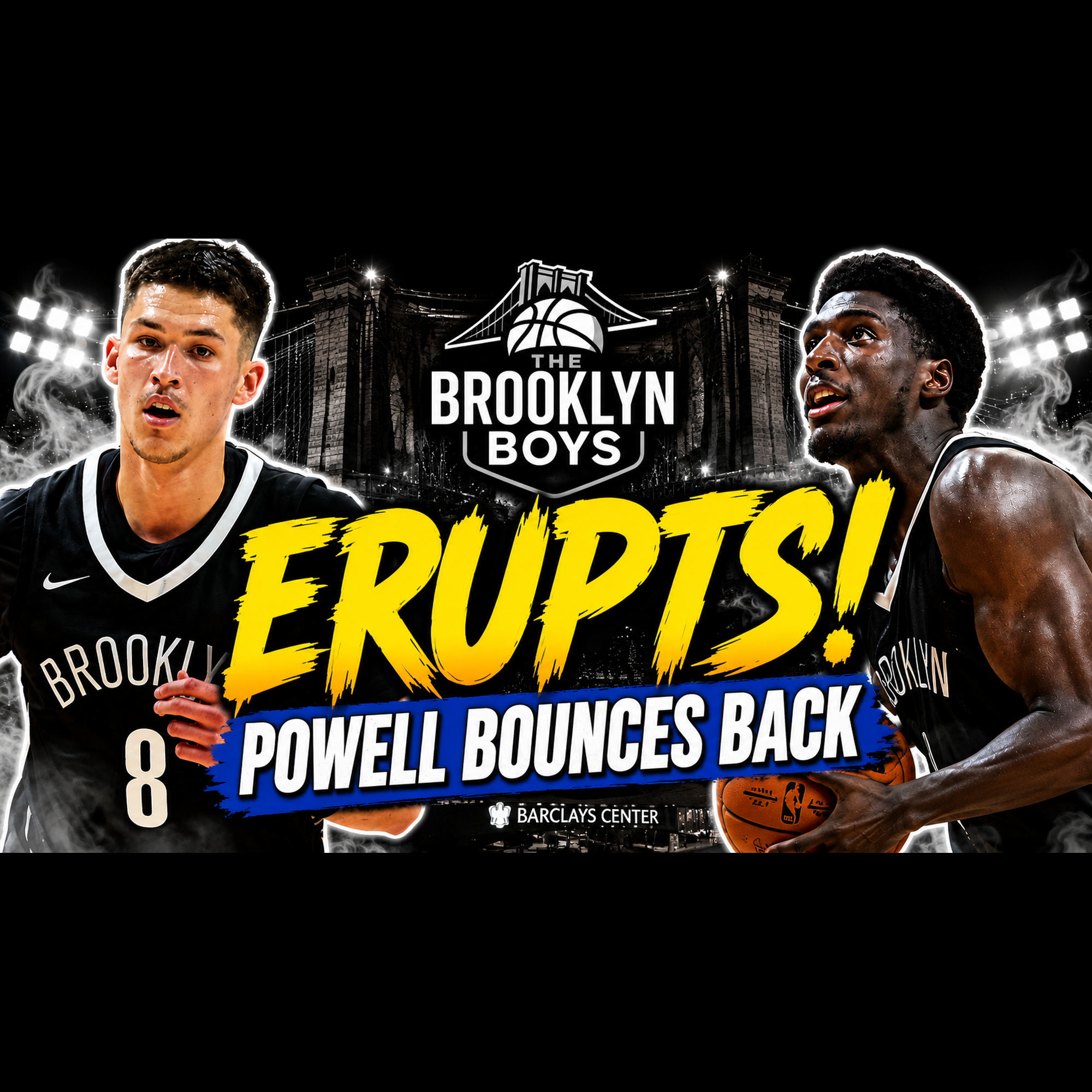 Egor Demin ERUPTS, Drake Powell BOUNCES BACK | Top Brooklyn Nets Takeaways vs. Kings episode artwork