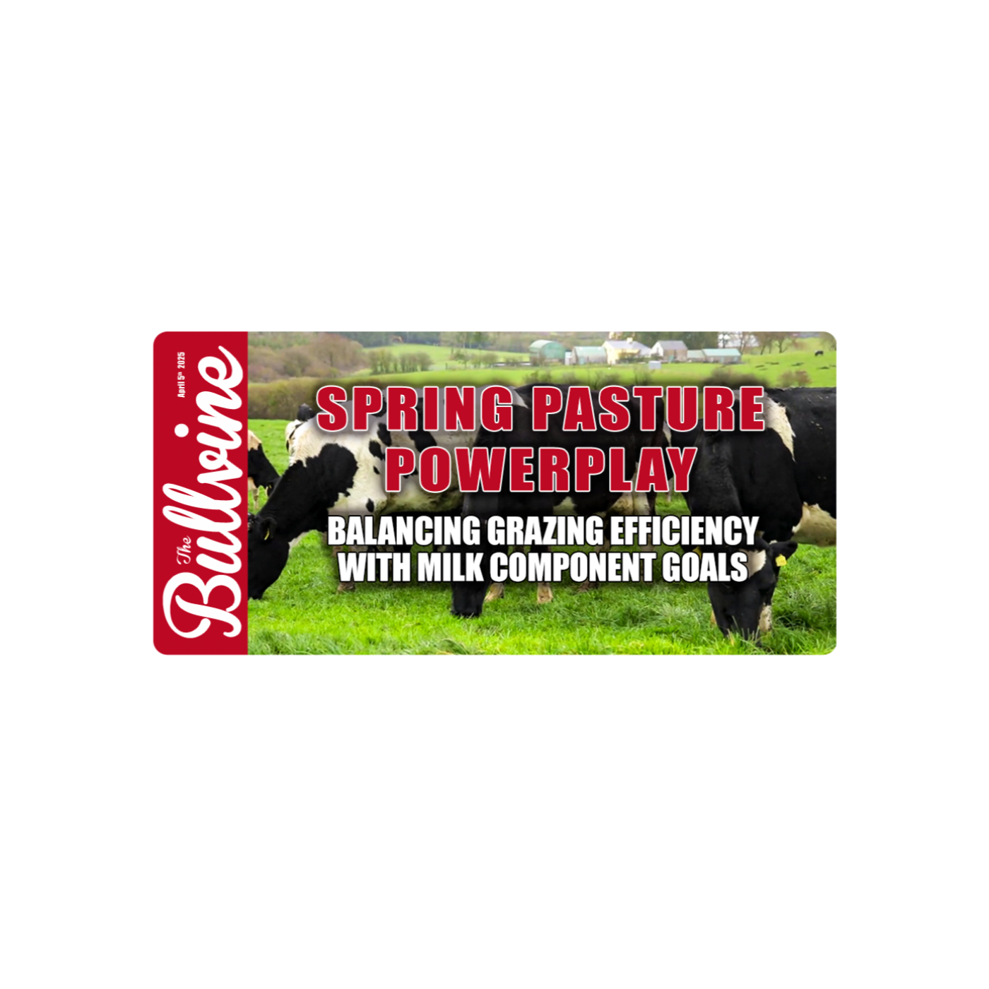 E221 Spring Pasture Powerplay: Balancing Grazing Efficiency with Milk Component Goals