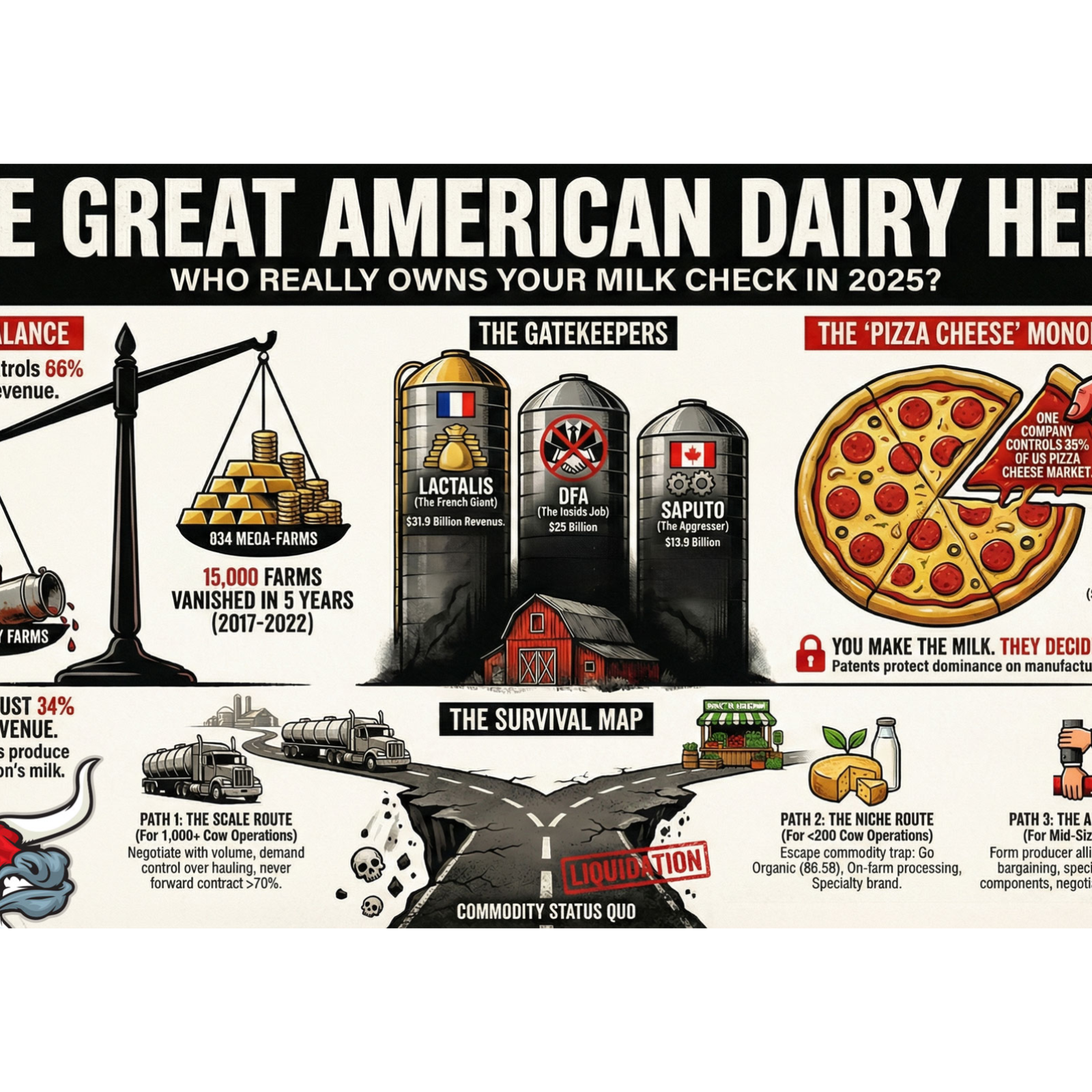 E425 The Great American Dairy Heist – Who Really Owns Your Milk Check in 2025?