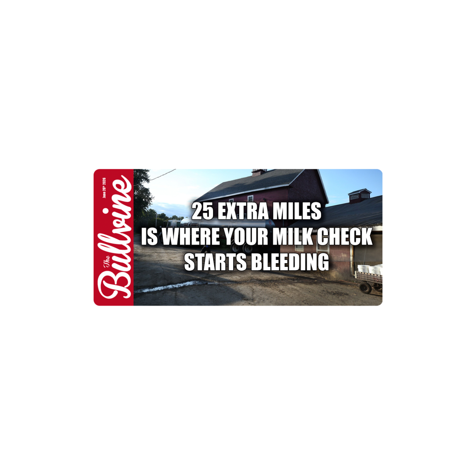 E598 25 Extra Miles Is Where Your Milk Check Starts Bleeding episode artwork