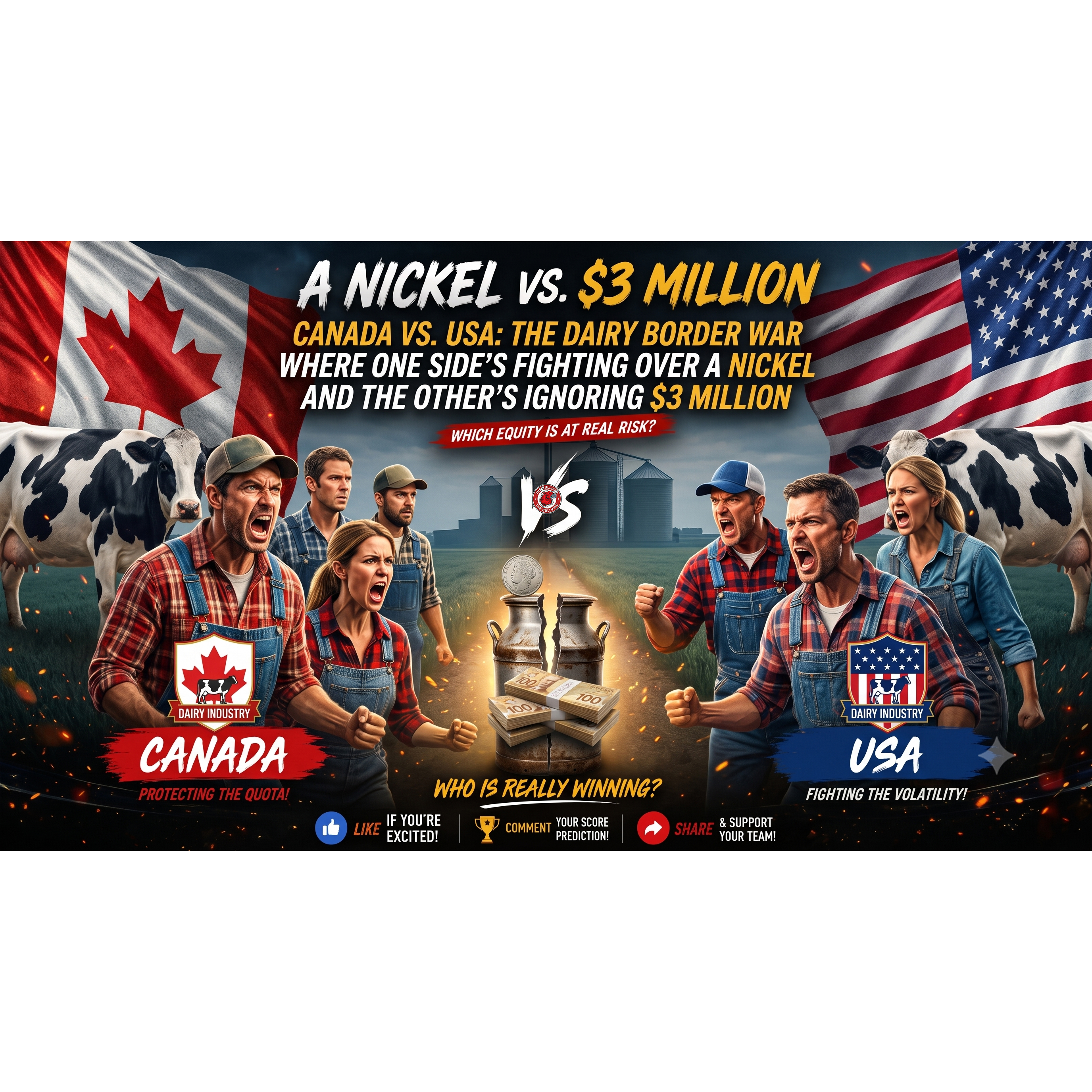 E602 Canada vs. USA: The Dairy Border War Where One Side’s Fighting Over a Nickel and the Other’s Ignoring $3 Million episode artwork