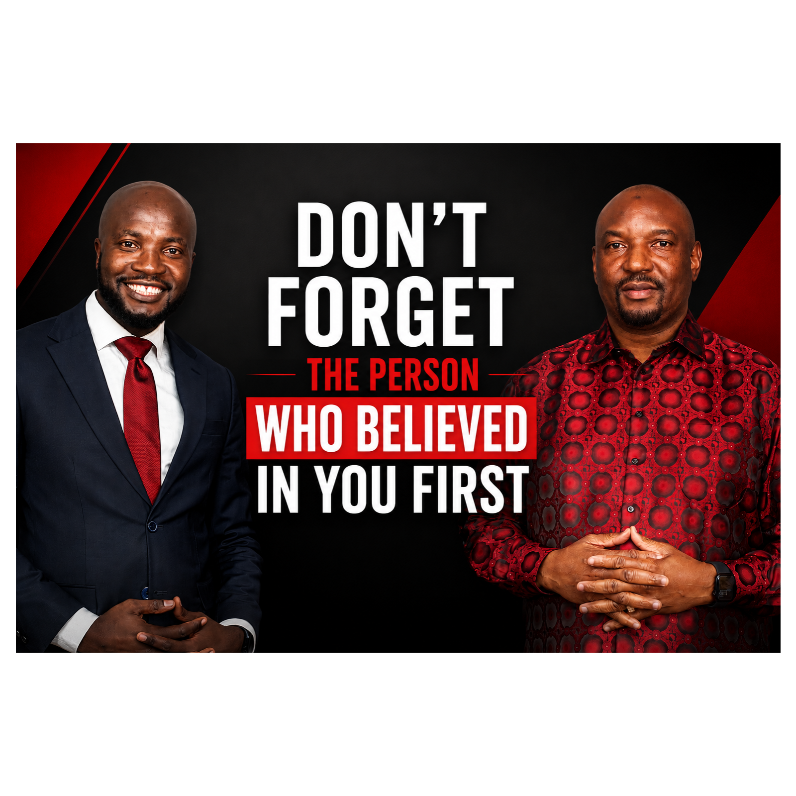 Never Forget The Person That Gave You A Job First | TCV X DR Chirisa