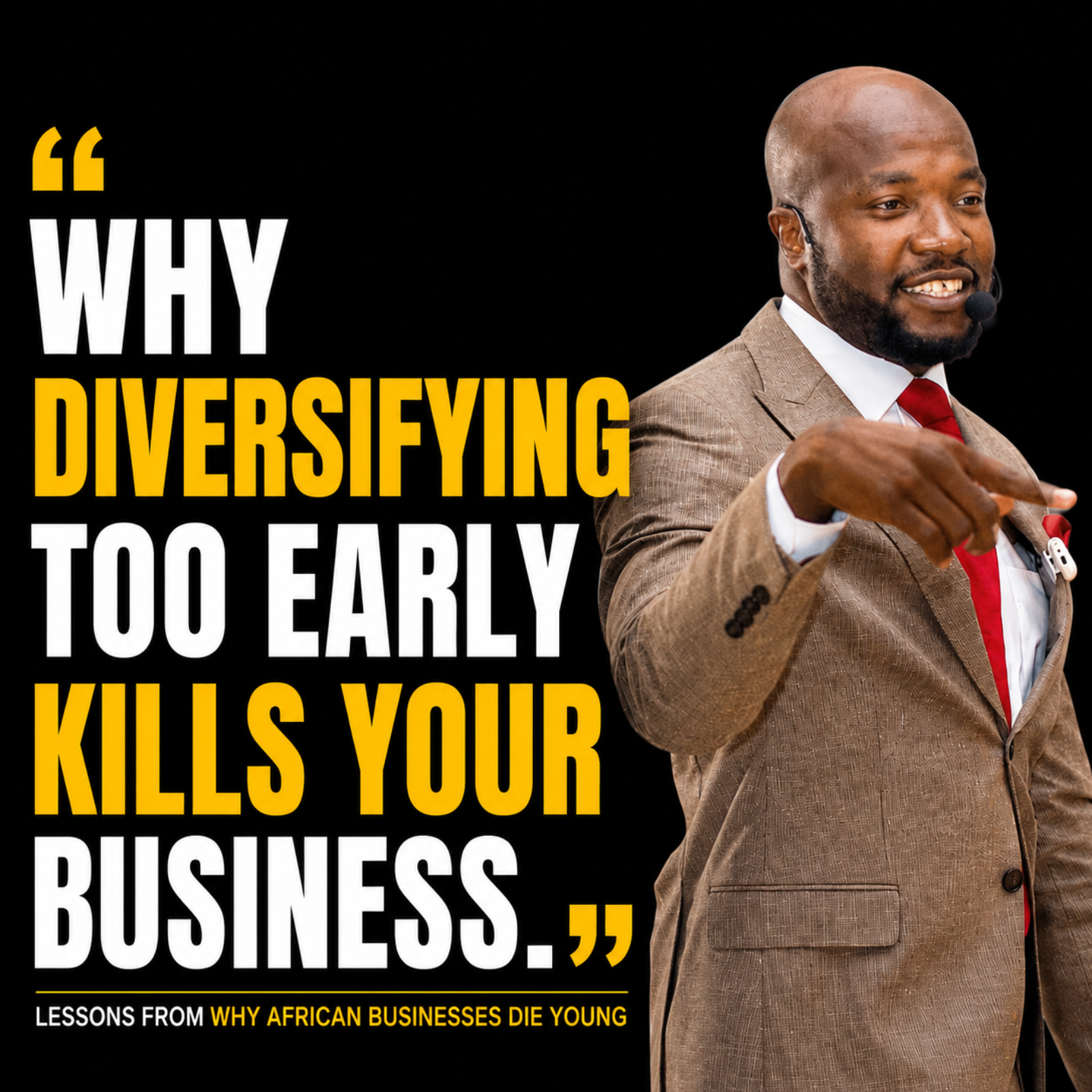 Why Diversifying Too Early Kills A Lot Of Companies.