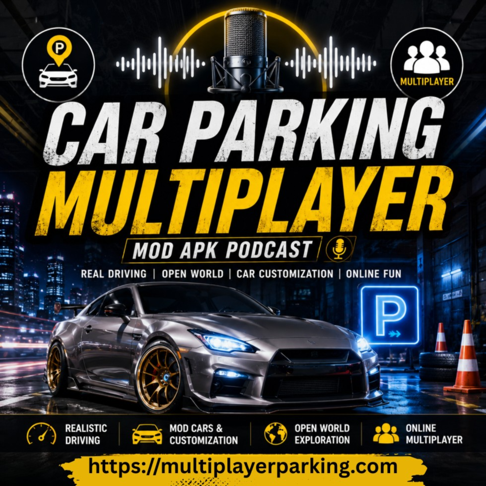 Online Parking Missions, Vehicle Control Tips & Multiplayer Driving Gameplay episode artwork