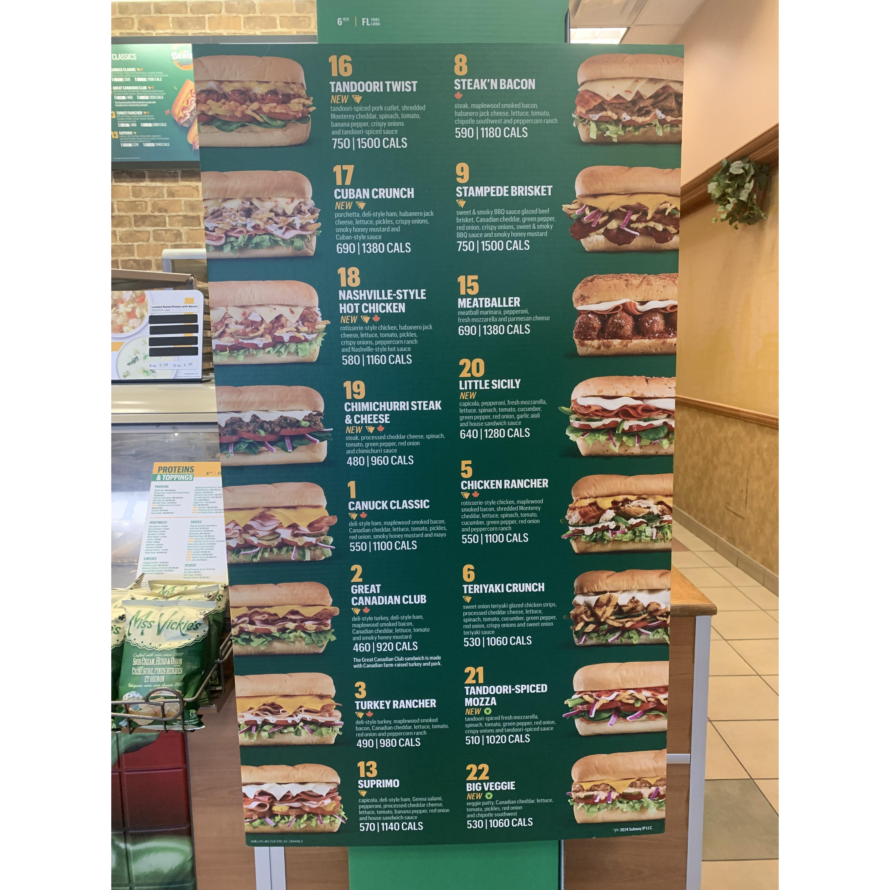 The Complete Subway Menu Guide 2026 | Calories, Prices & Best Sandwiches