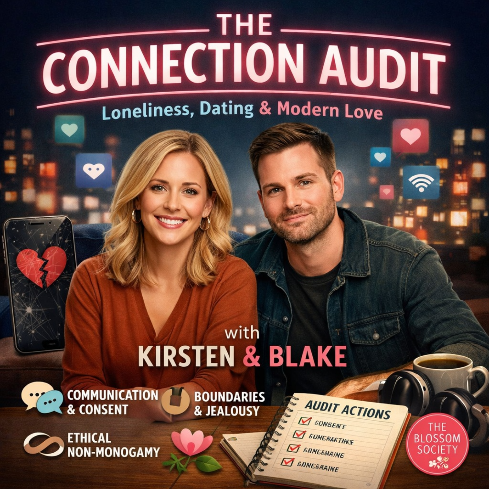 The Connection Audit - Kirsten & Blake explore the modern loneliness epidemic and dating burnout cover art