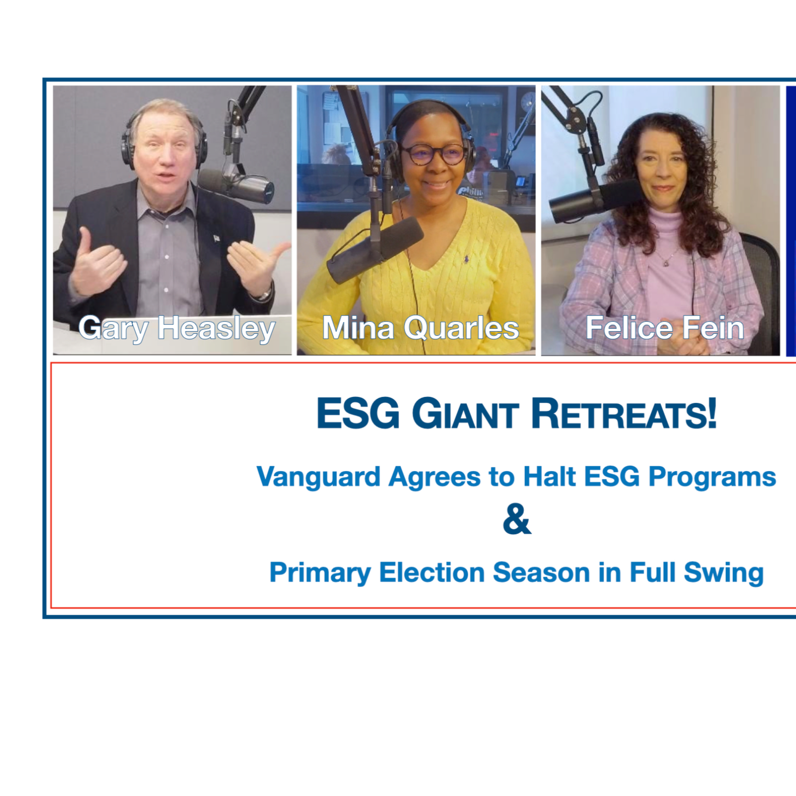 Giant Money Managers Have Colluded to Implement ESG: Vanguard Agrees to Stop!