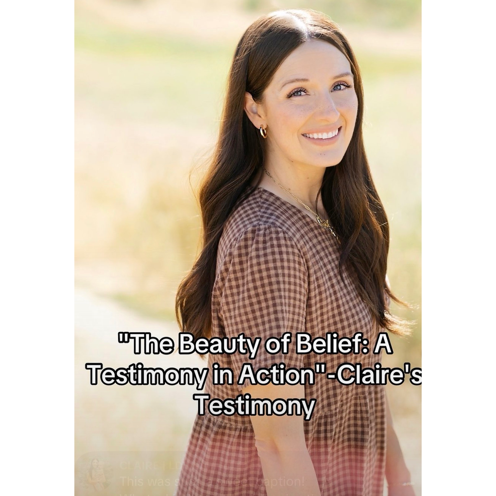 The Beauty Of Belief: A Testimony In Action- Claire`s Testimony episode artwork