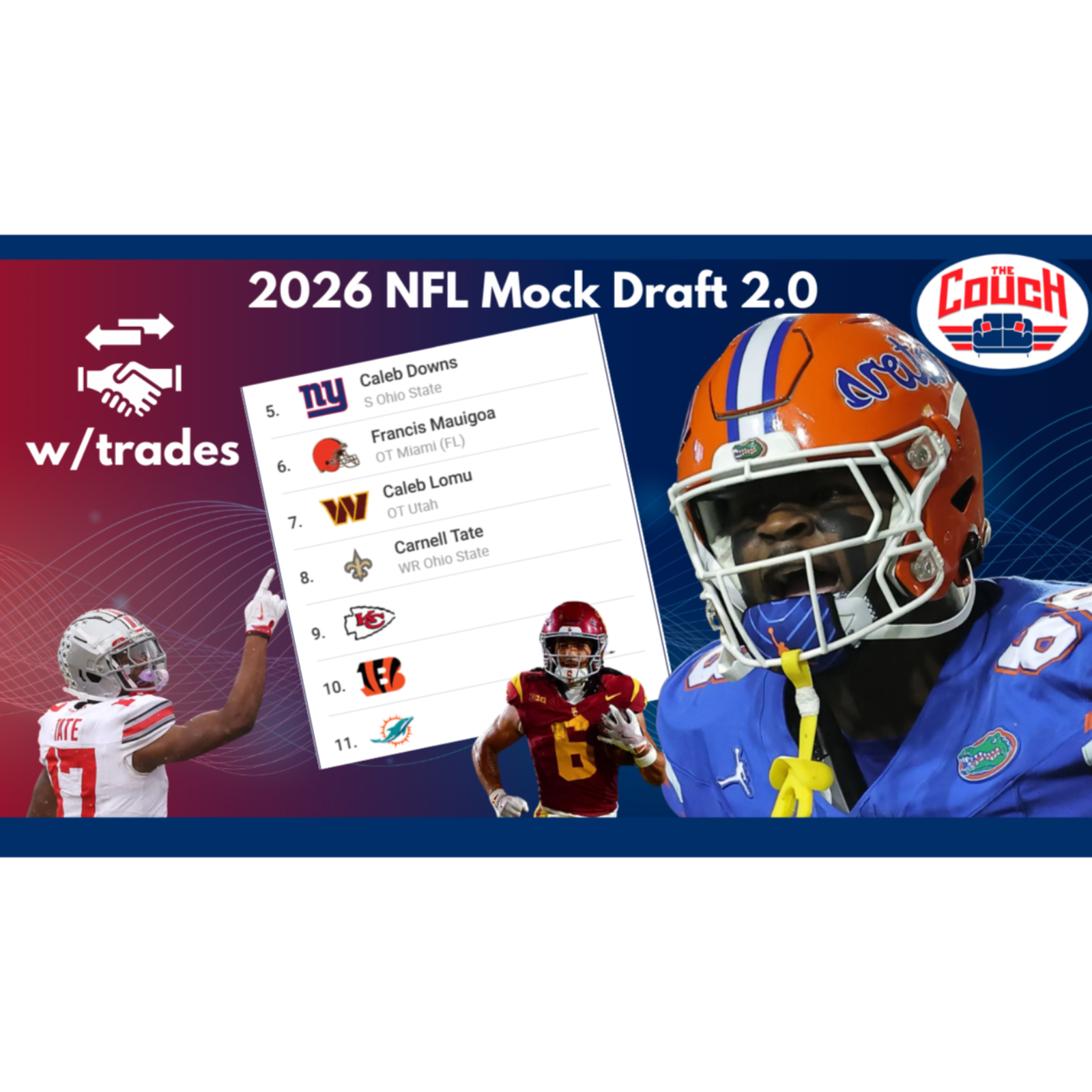 NFL 2026 Mock Draft 2.0: Post Combine Special episode artwork