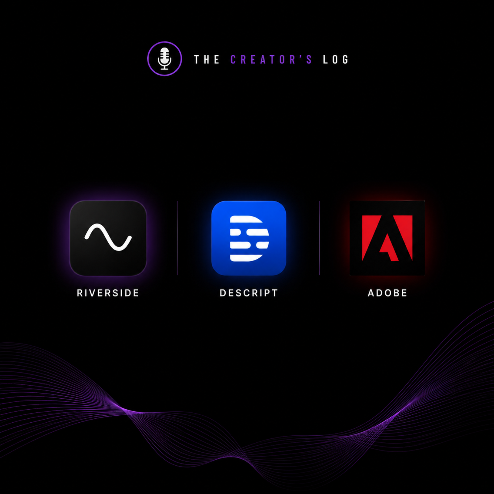 Podcast Recording Tools | Riverside vs Descript vs Adobe Podcast episode artwork