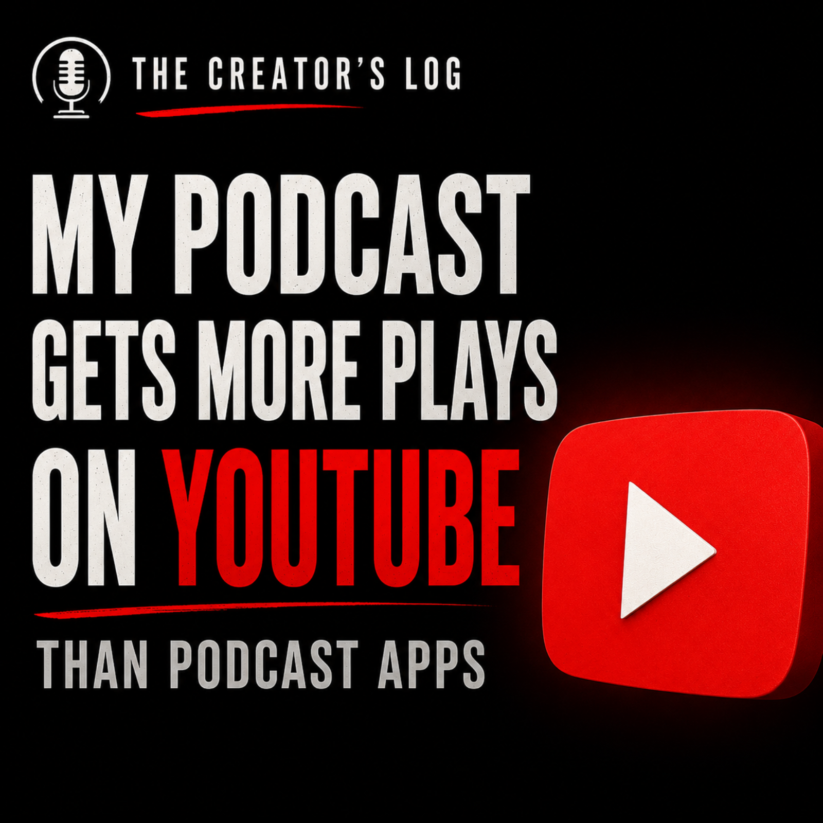 My Podcast Gets More Plays on YouTube Than Podcast Apps  episode artwork