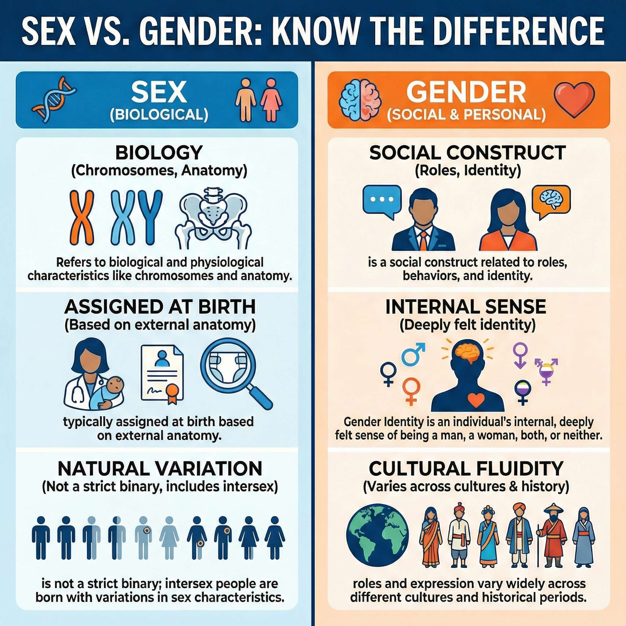 Sex Versus Gender: The Essential Difference