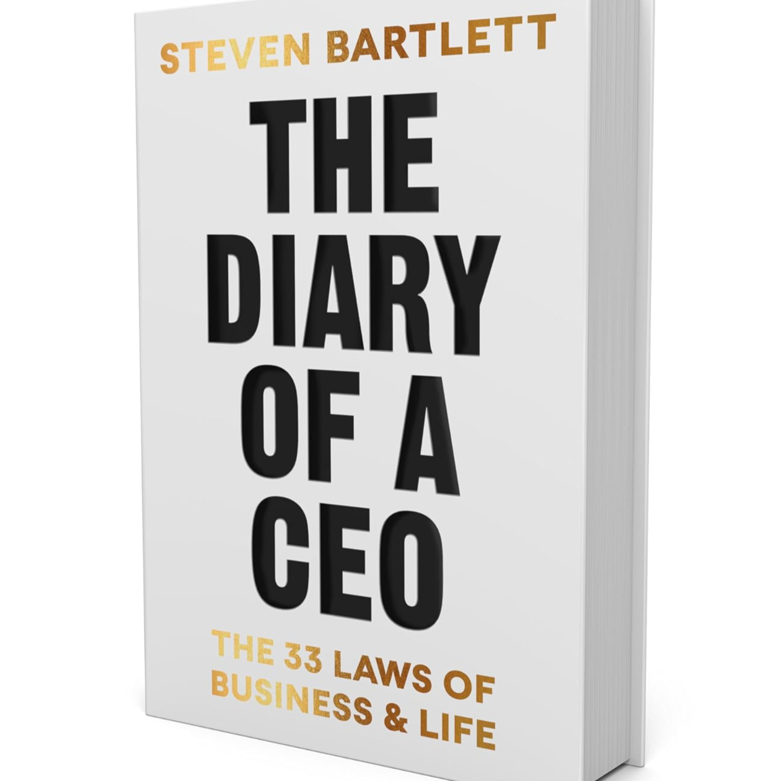 The Diary of a CEO: The 33 Laws of Business and Life by Steven Bartlett, Book Summary, Podcast