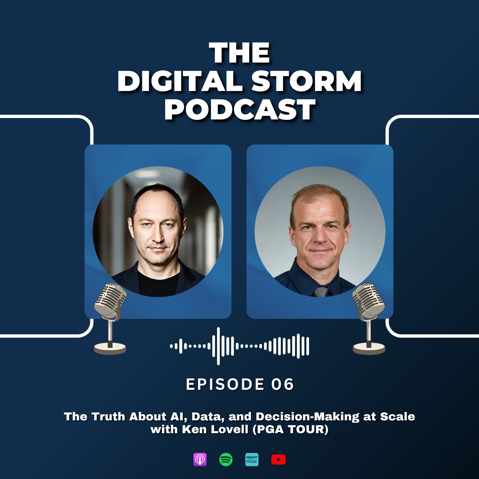 The Truth About AI, Data, and Decision-Making at Scale | with Ken Lovell (PGA TOUR) episode artwork
