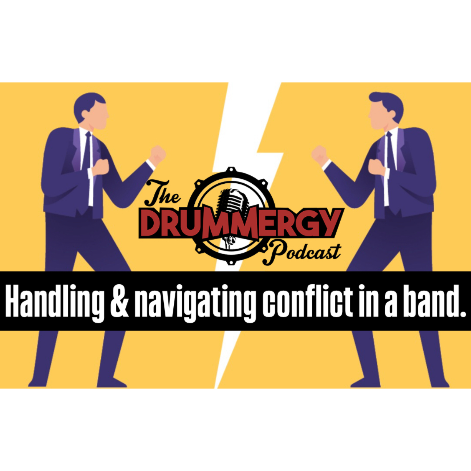 THE DRUMMERGY PODCAST with host Fred \