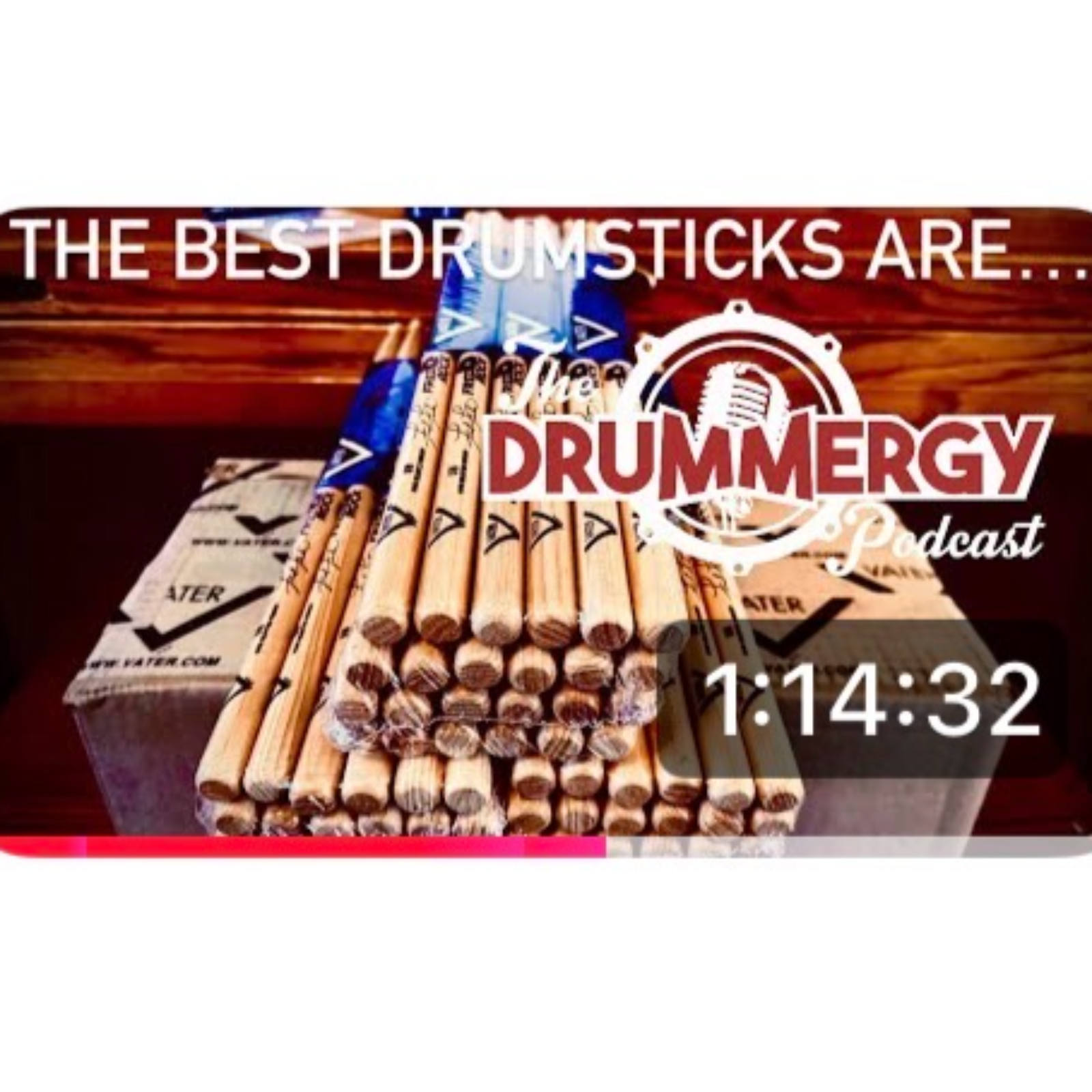 The Best Drumsticks Are... The Drummergy Podcast episode artwork