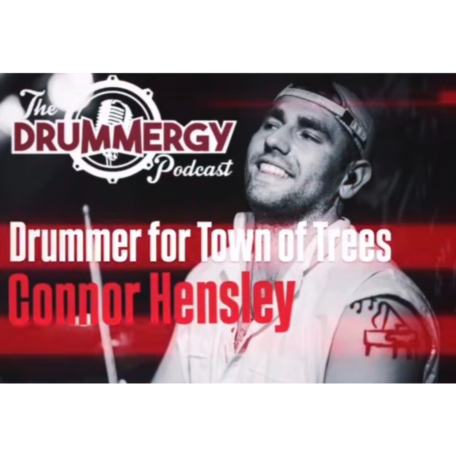 Town of Trees drummer, Connor Hensley! The Drummergy Podcast episode artwork