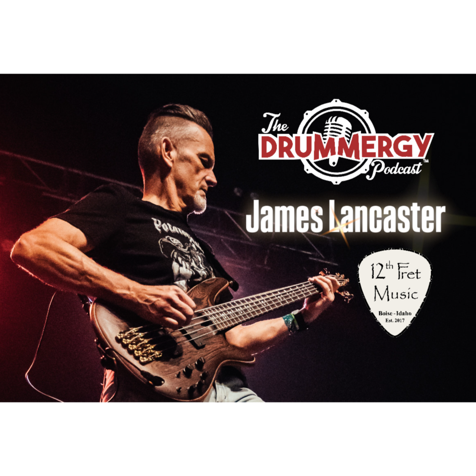Guitarist, James Lancaster! The Drummergy Podcast episode artwork