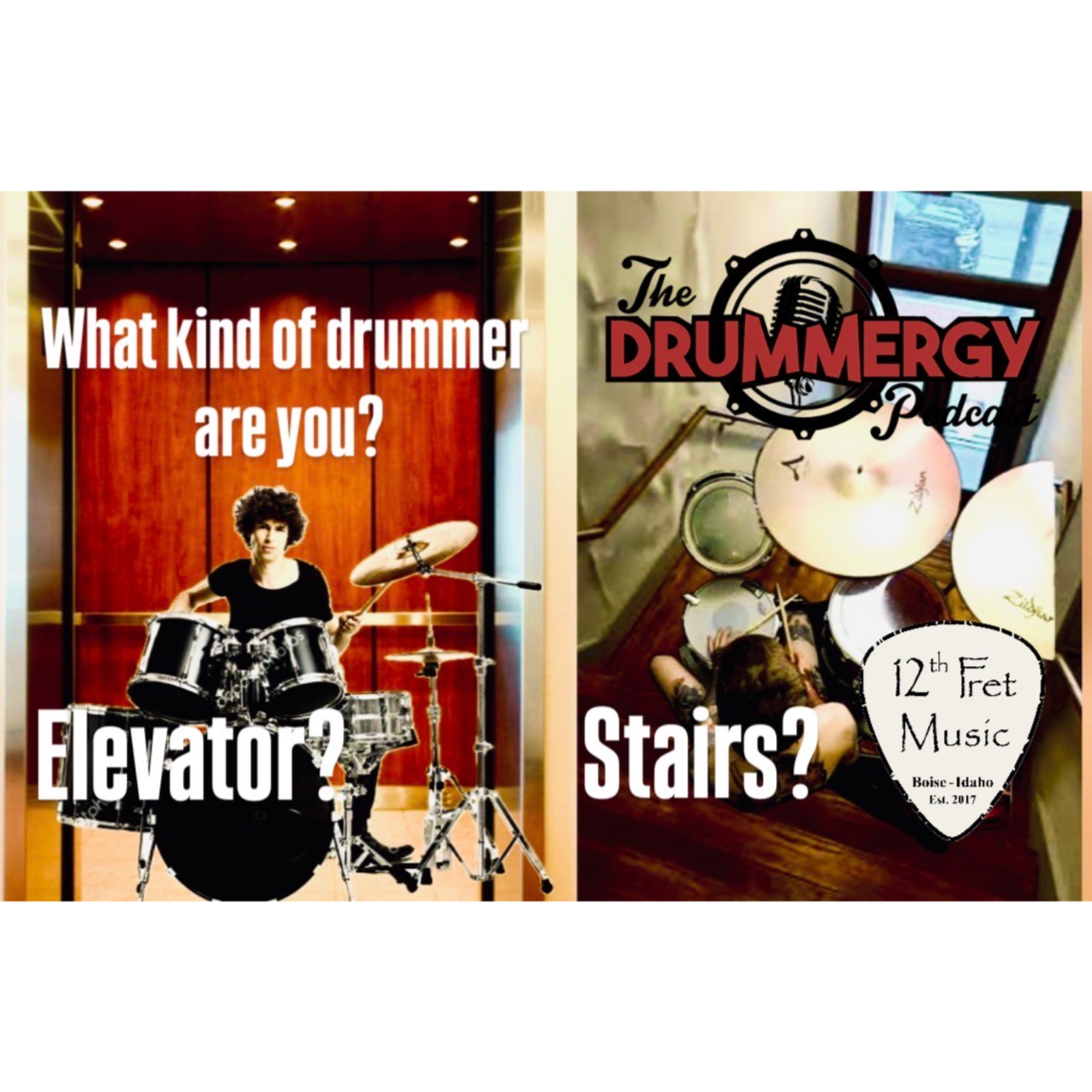 What kind of drummer are you? The Drummergy Podcast episode artwork