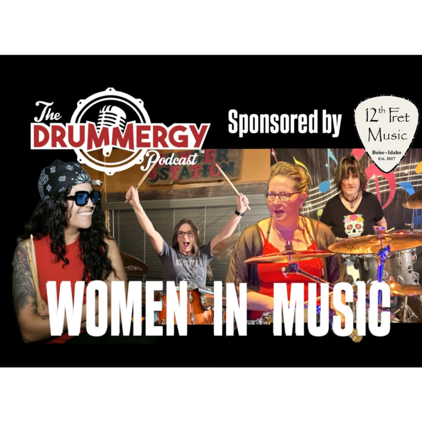 Women In Music! The Drummergy Podcast episode artwork