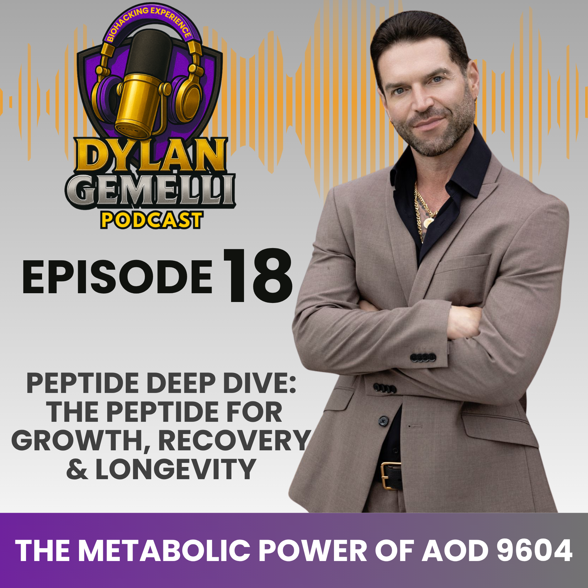 Episode 18:  Dylan Gemelli gives a full breakdown of the facts of the peptide Sermorelin!