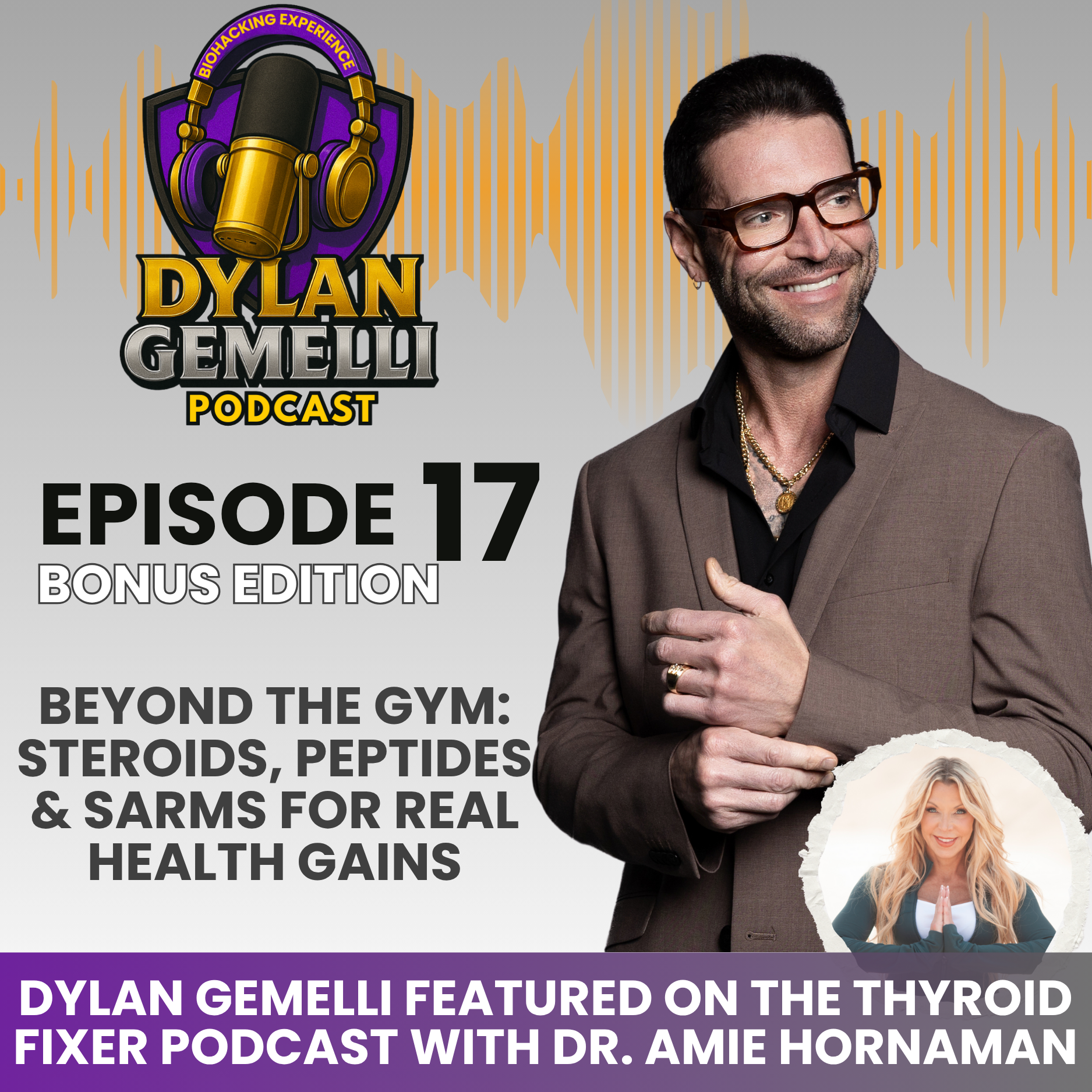 EPISODE 17:  Dylan Gemelli featured on the Thyroid Fixer Podcast with Dr. Amie Hornaman