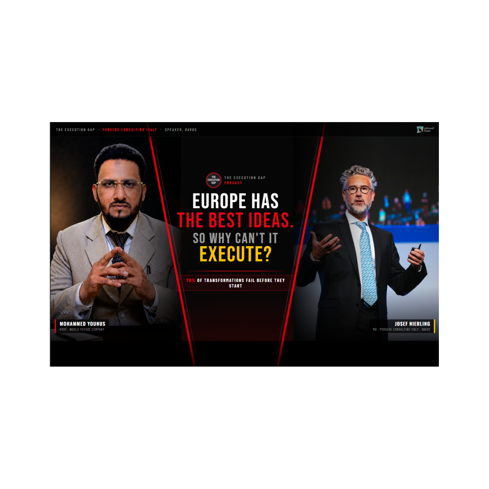 Why 70% of Transformations Fail — and What Porsche Does Differently | Josef Nierling | The Execution Gap - New Ep. episode artwork