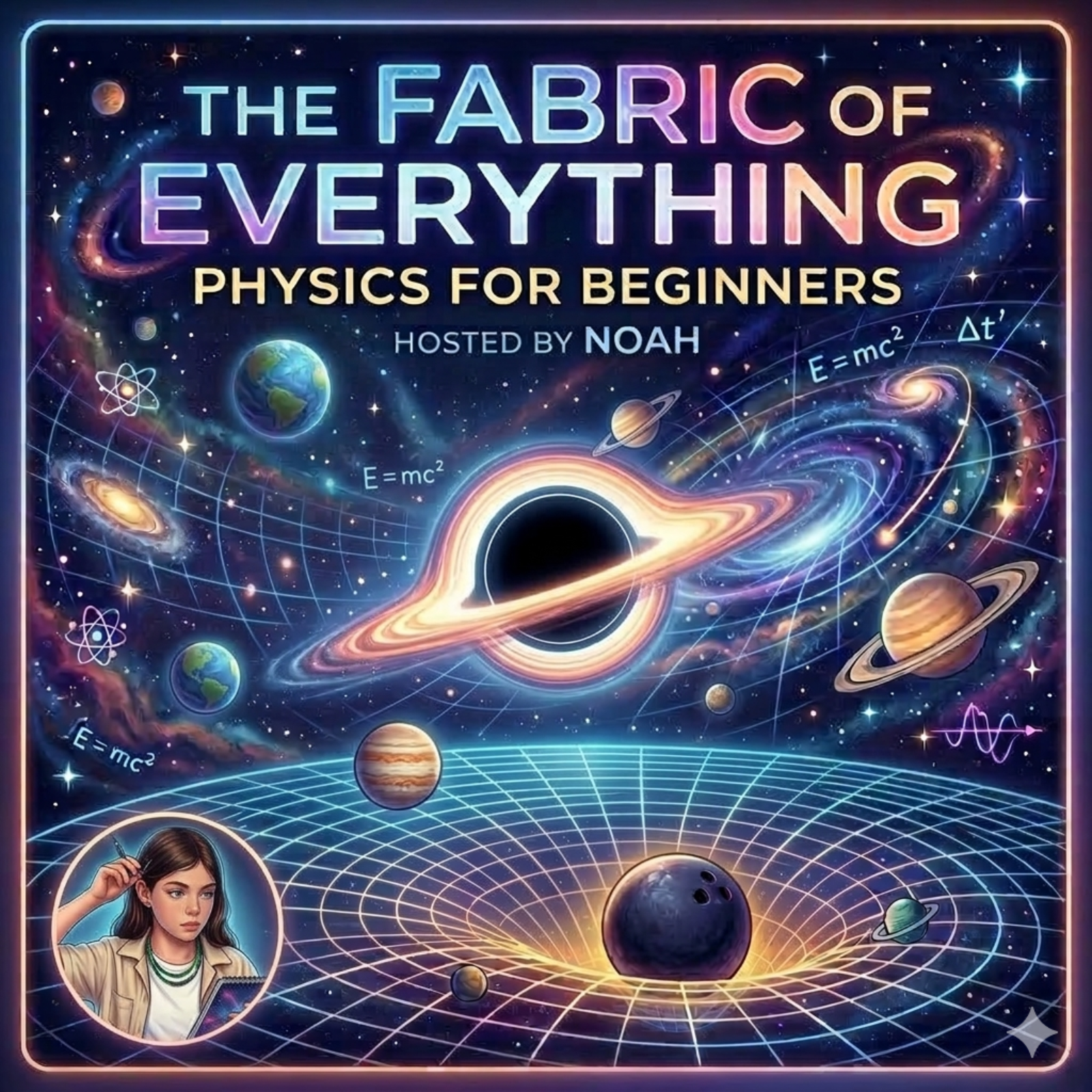Fabric of evrything:  Gravity: The Architect of the Universe episode artwork