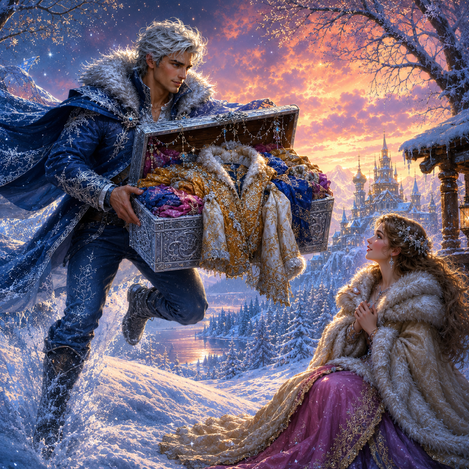 Russian Fairy Tales Part 3: Jack Frost and the Voyage of the Merchant's Son episode artwork