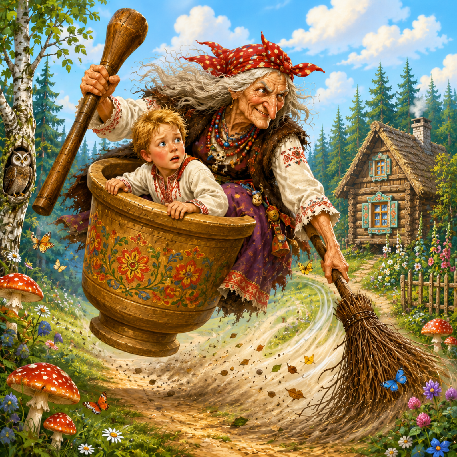 Russian Fairy Tales Part 4: Baba Yaga and the Master of Misery episode artwork