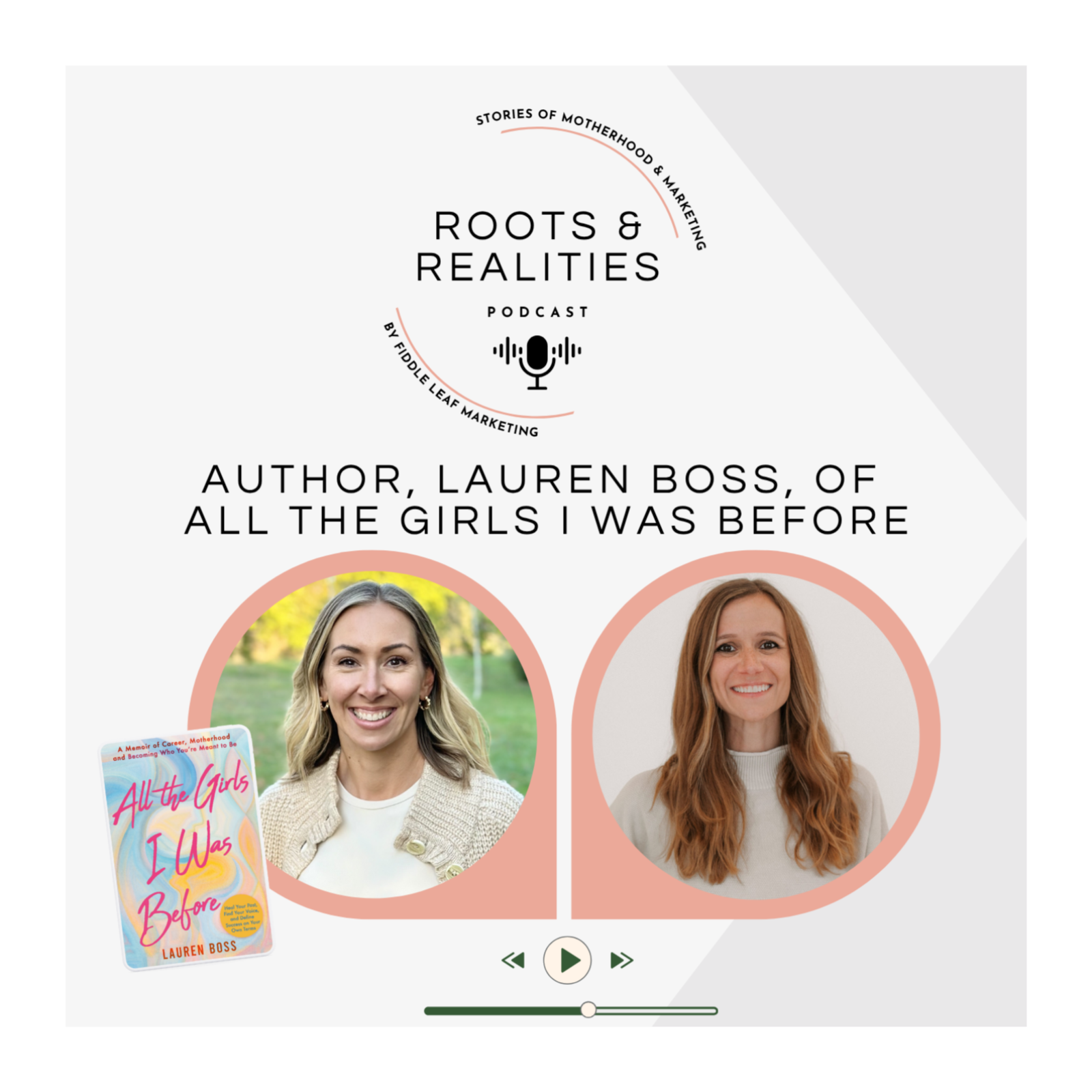 Author, Lauren Boss, Of All The Girls I Was Before