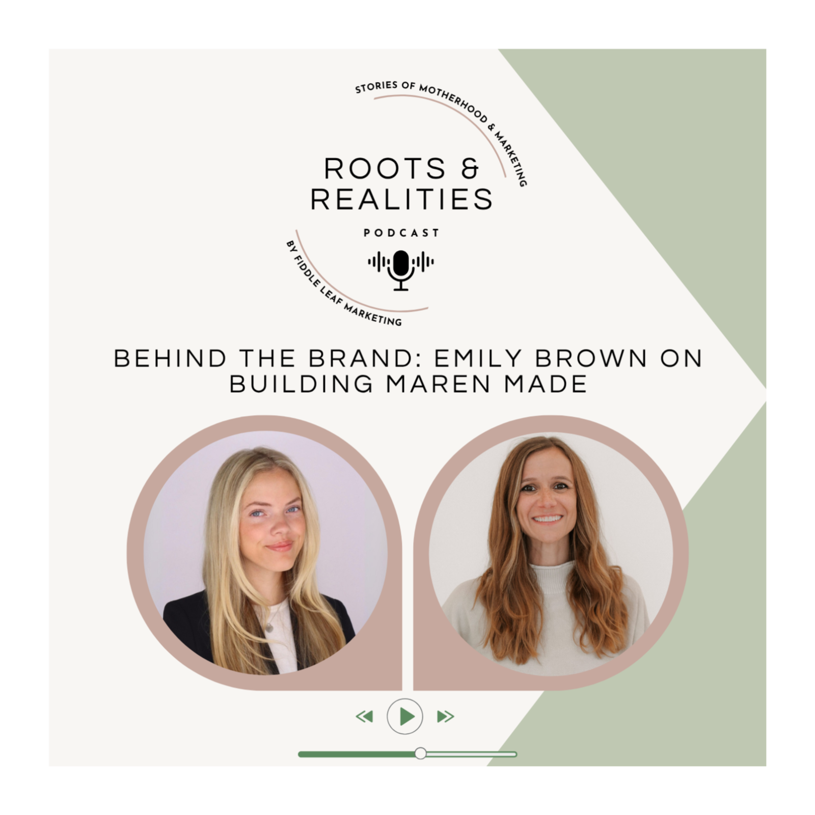 Behind the Brand: Emily Brown on Building Maren Made episode artwork