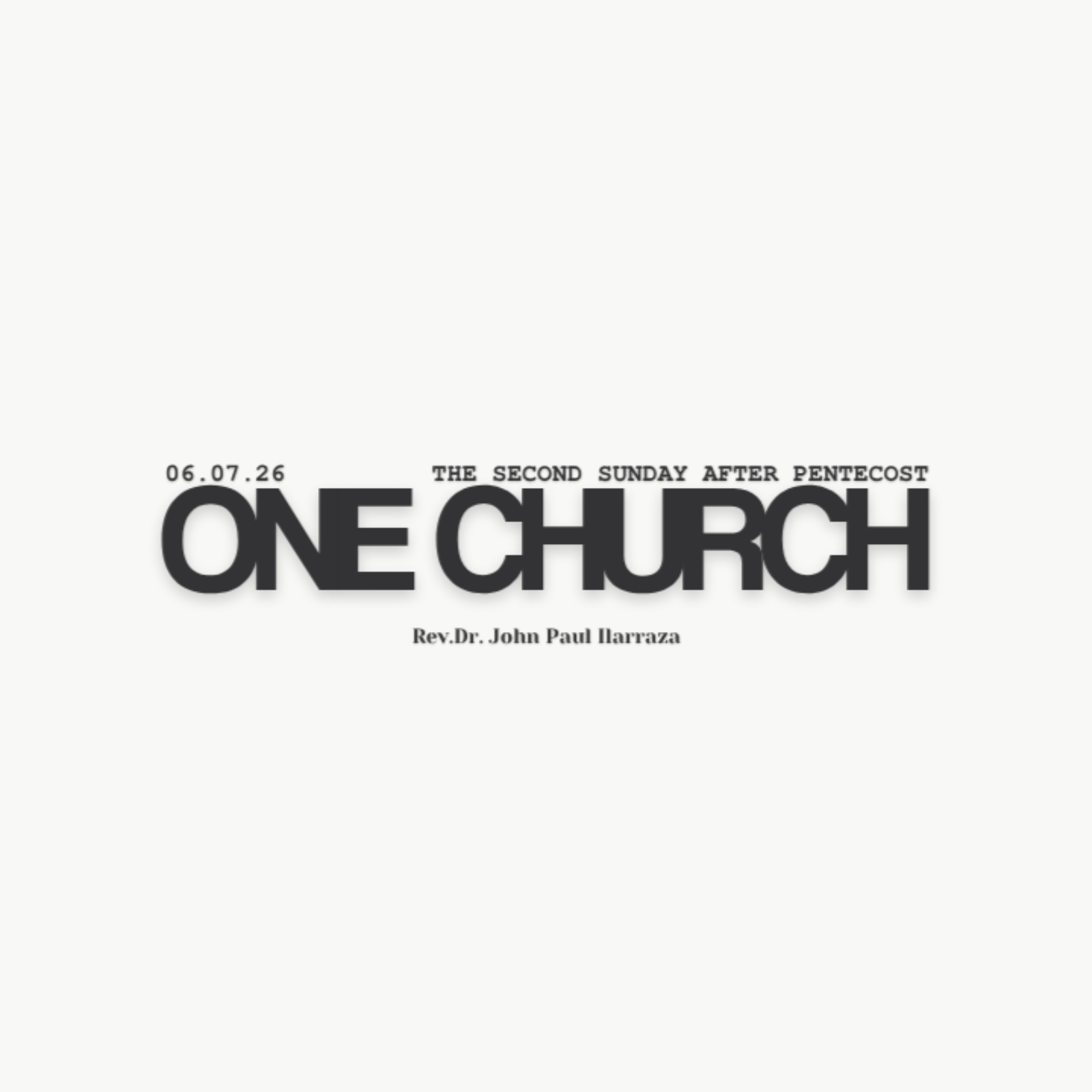 The Second Sunday After Pentecost episode artwork