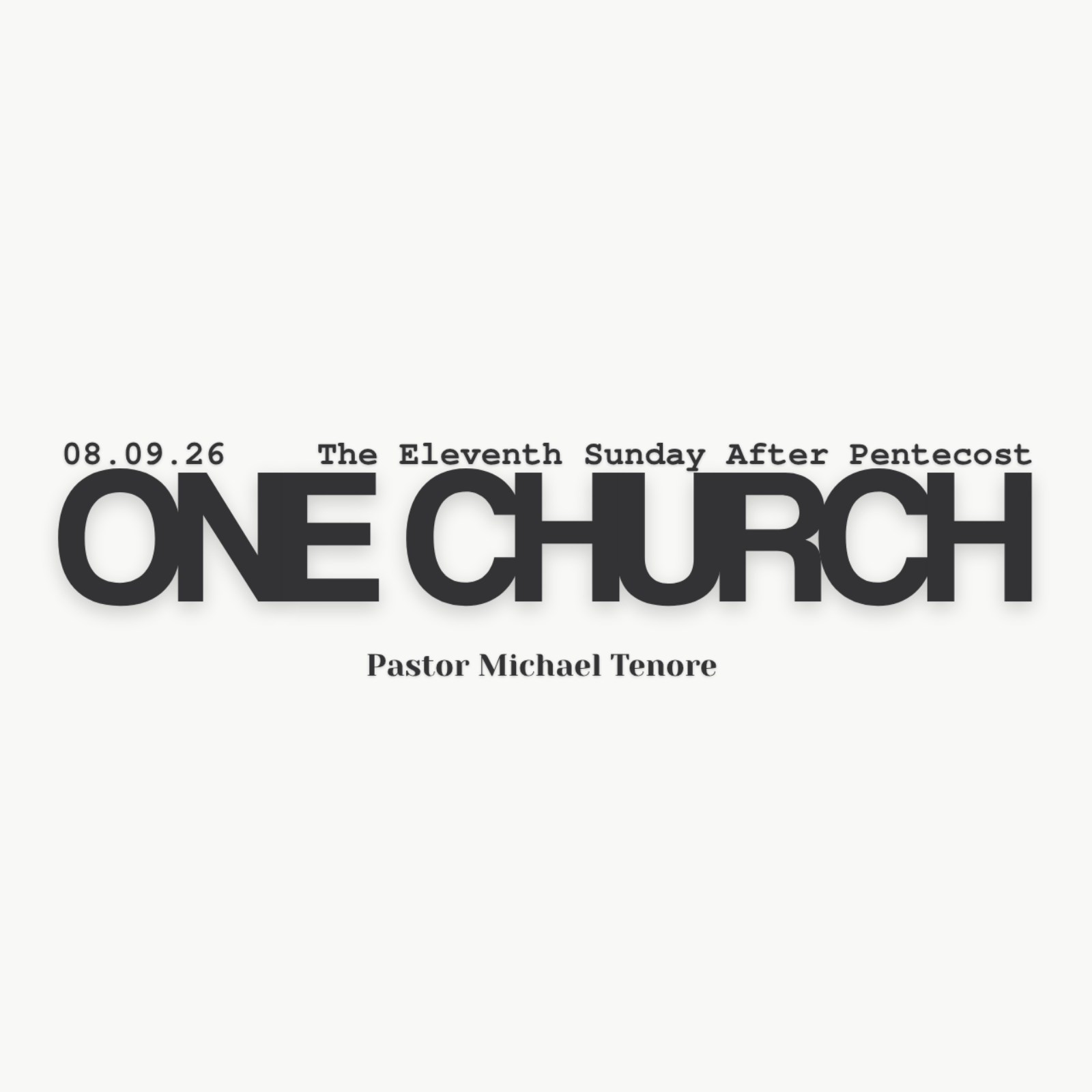 The Eleventh Sunday After Pentecost episode artwork