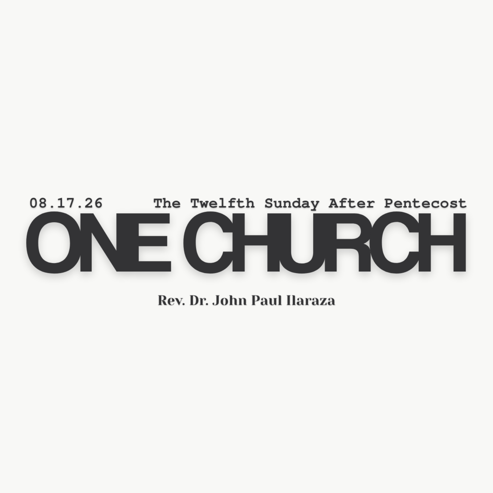 The Twelfth Sunday After Pentecost episode artwork