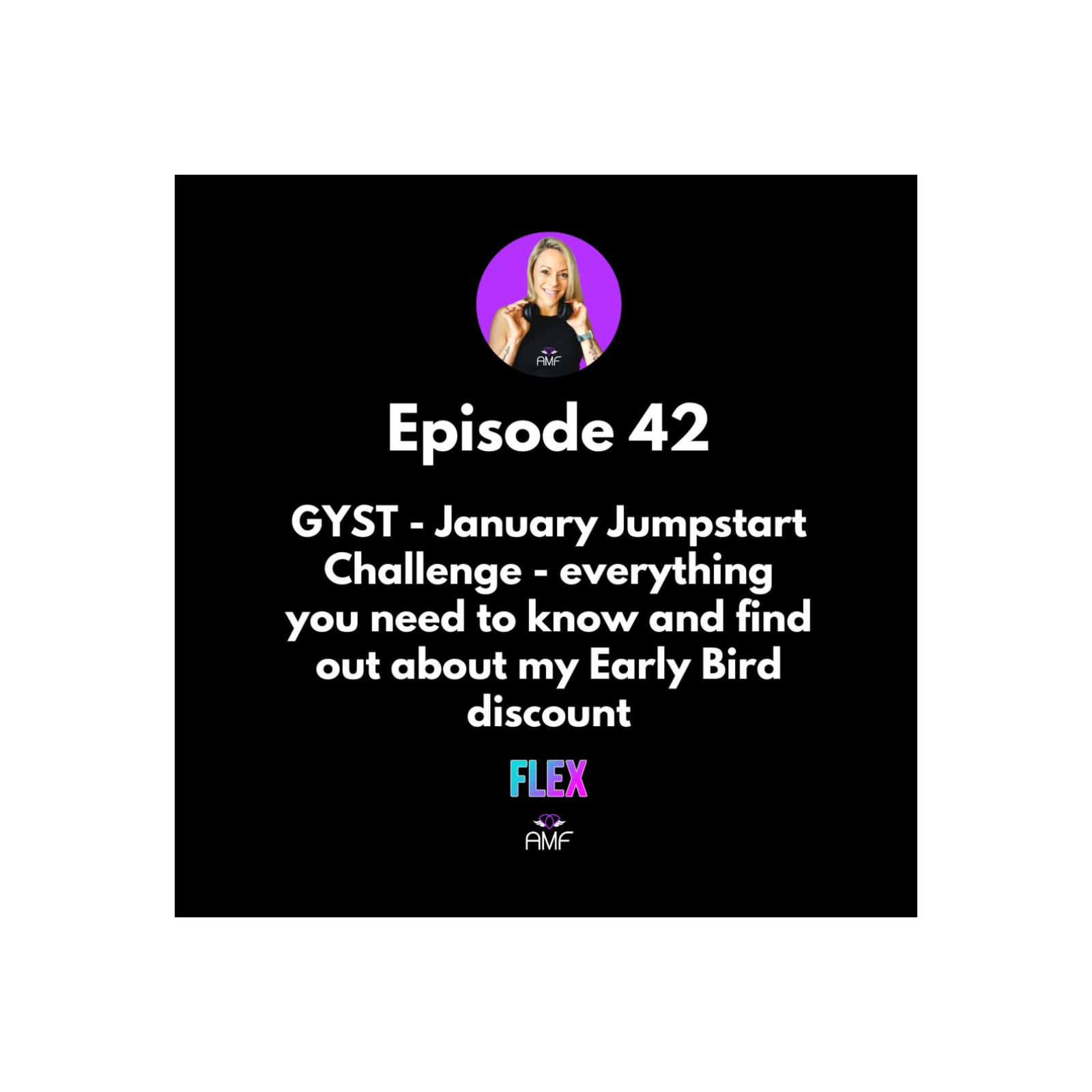 Ep 42 - The January Jumpstart - Everything you need to know about my new challenge episode artwork
