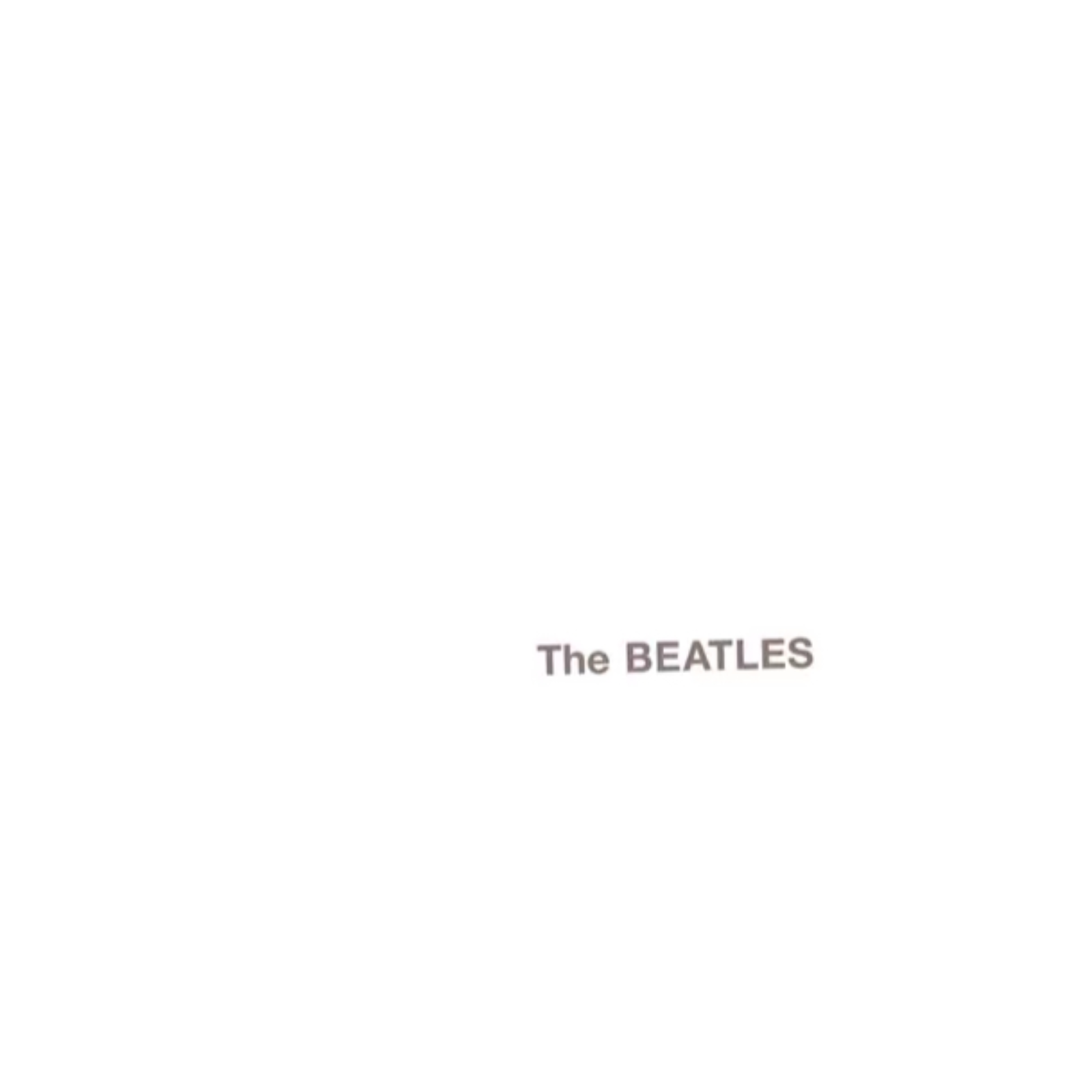 12B. The Beatles- The Beatles (The White Album) (1968)