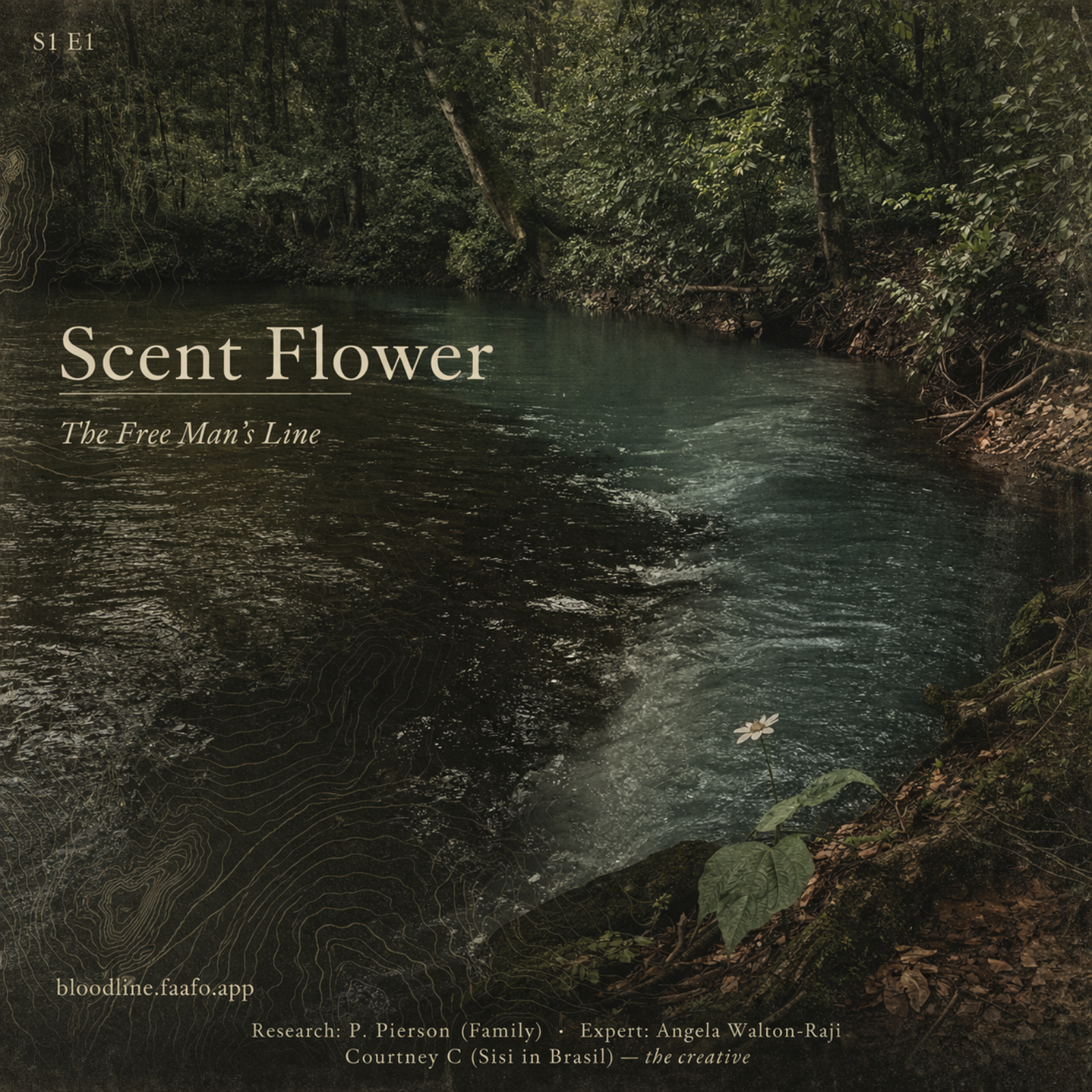 S1E1 Scent Flower: The Woman at the Root of the Line episode artwork